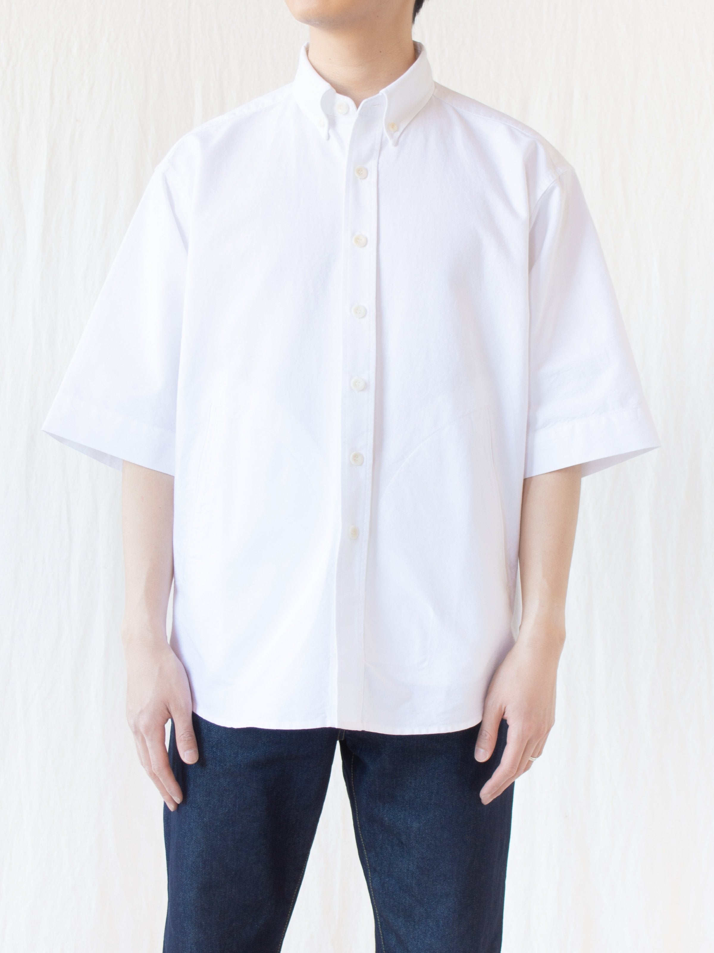 Namu Shop - Document Heavy Oxford Relaxed Button Down Shirt