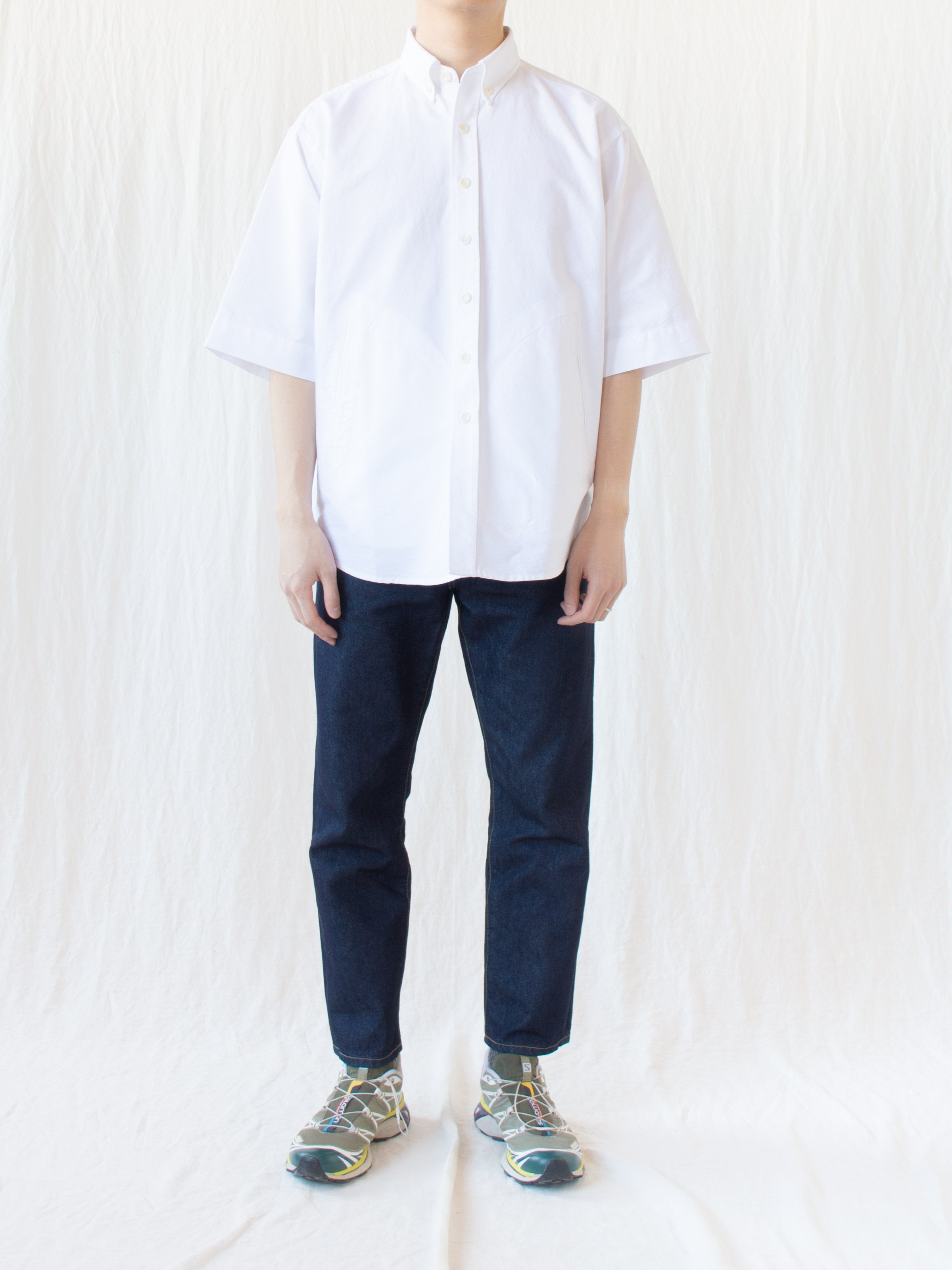 Namu Shop - Document Heavy Oxford Relaxed Button Down Shirt