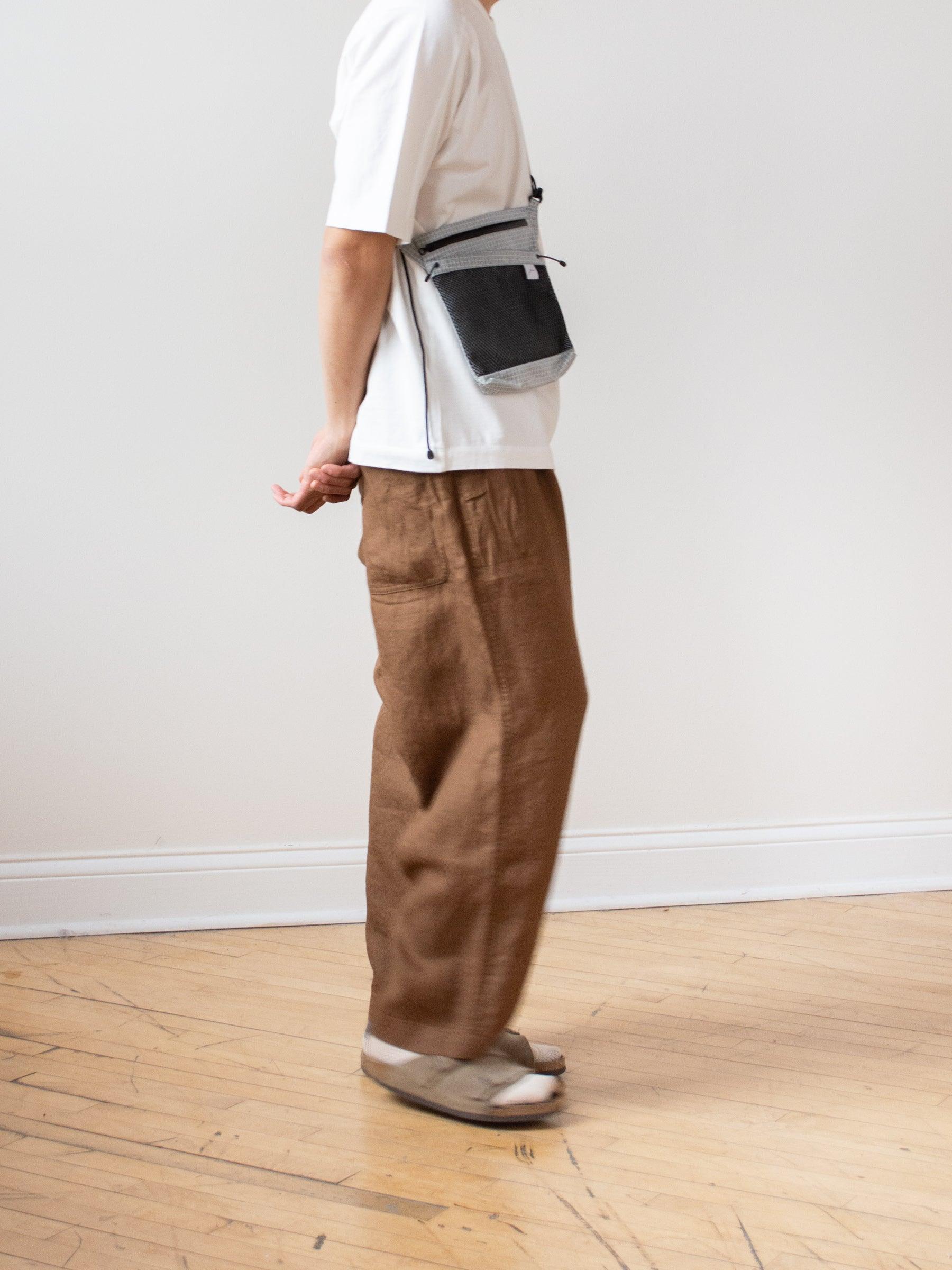 Namu Shop - Document Irish Linen Painter Pants - Brown