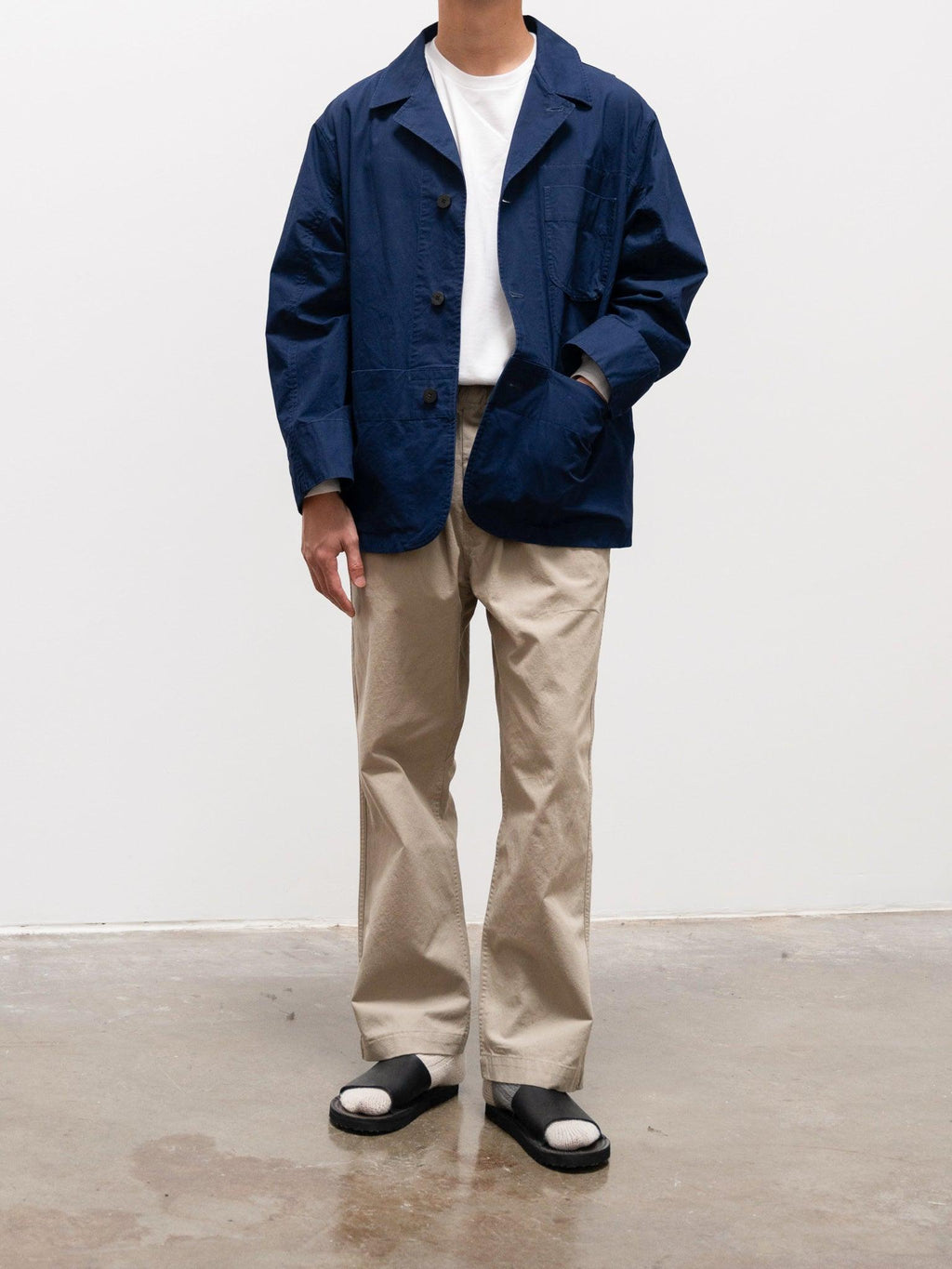 Namu Shop - Document Light Cotton Pajama Pants - Taupe