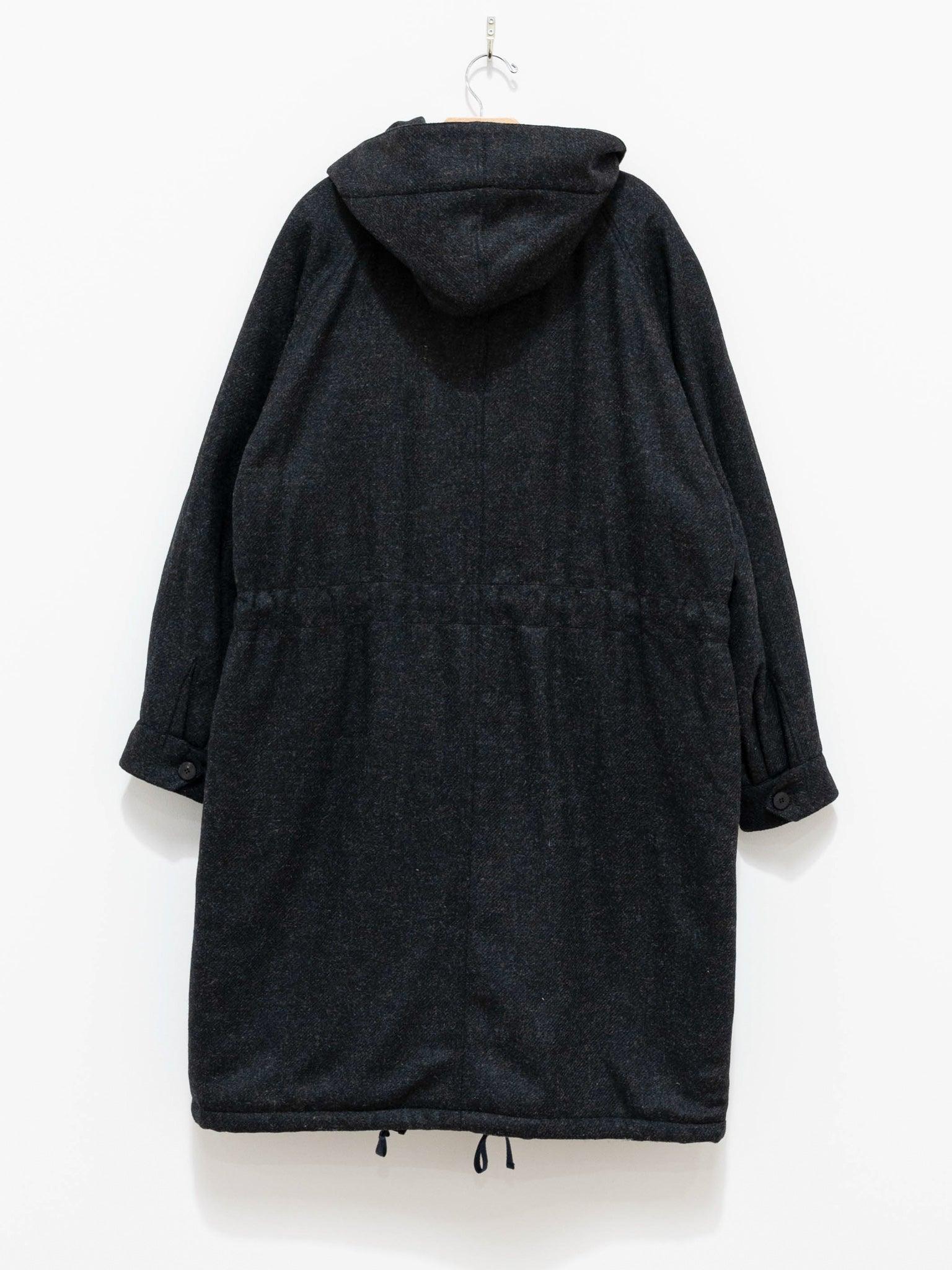 Namu Shop - Document Lightweight Padded Wool Parka - Dark Gray