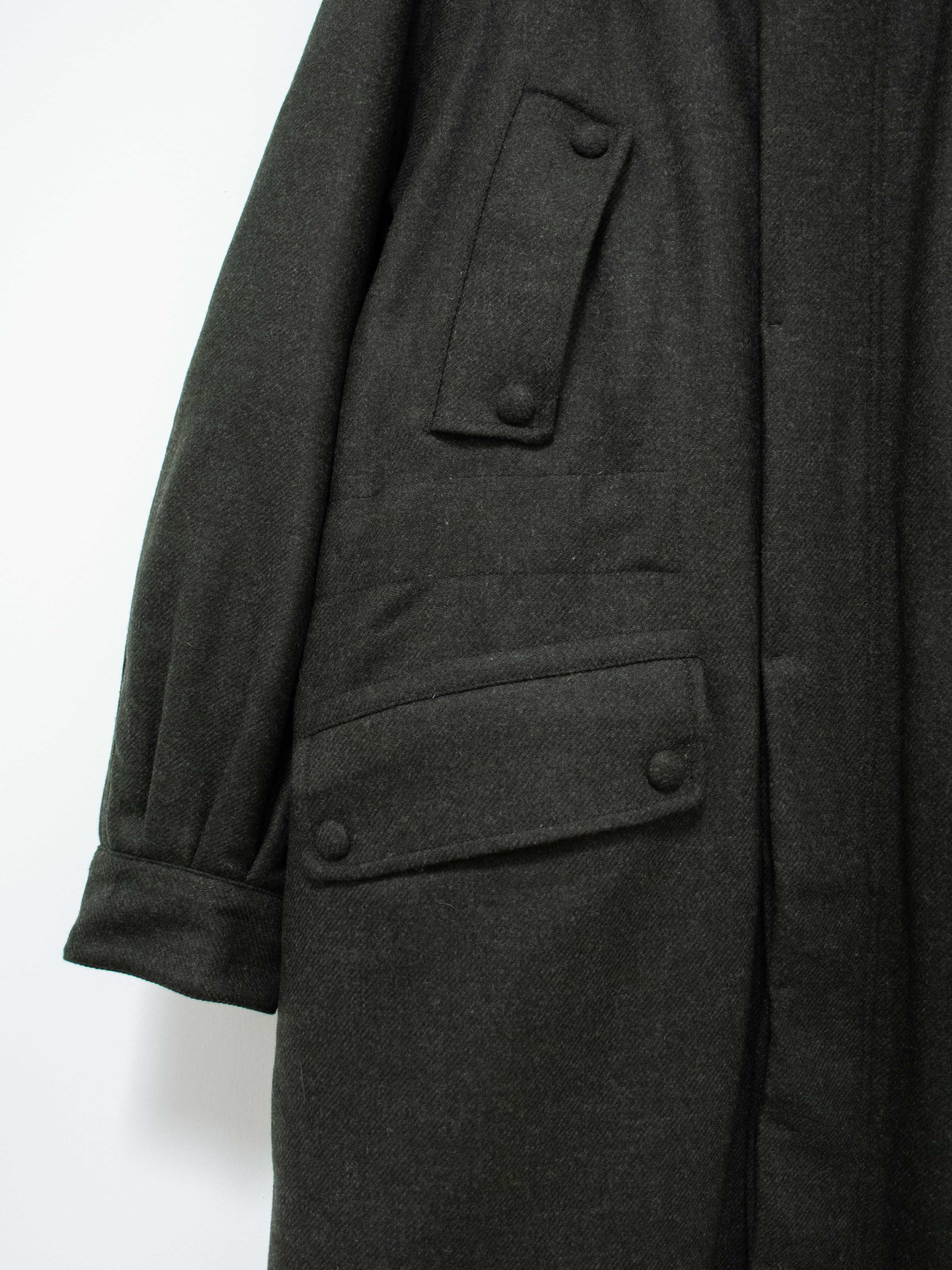 Namu Shop - Document Lightweight Padded Wool Parka - Forest Green