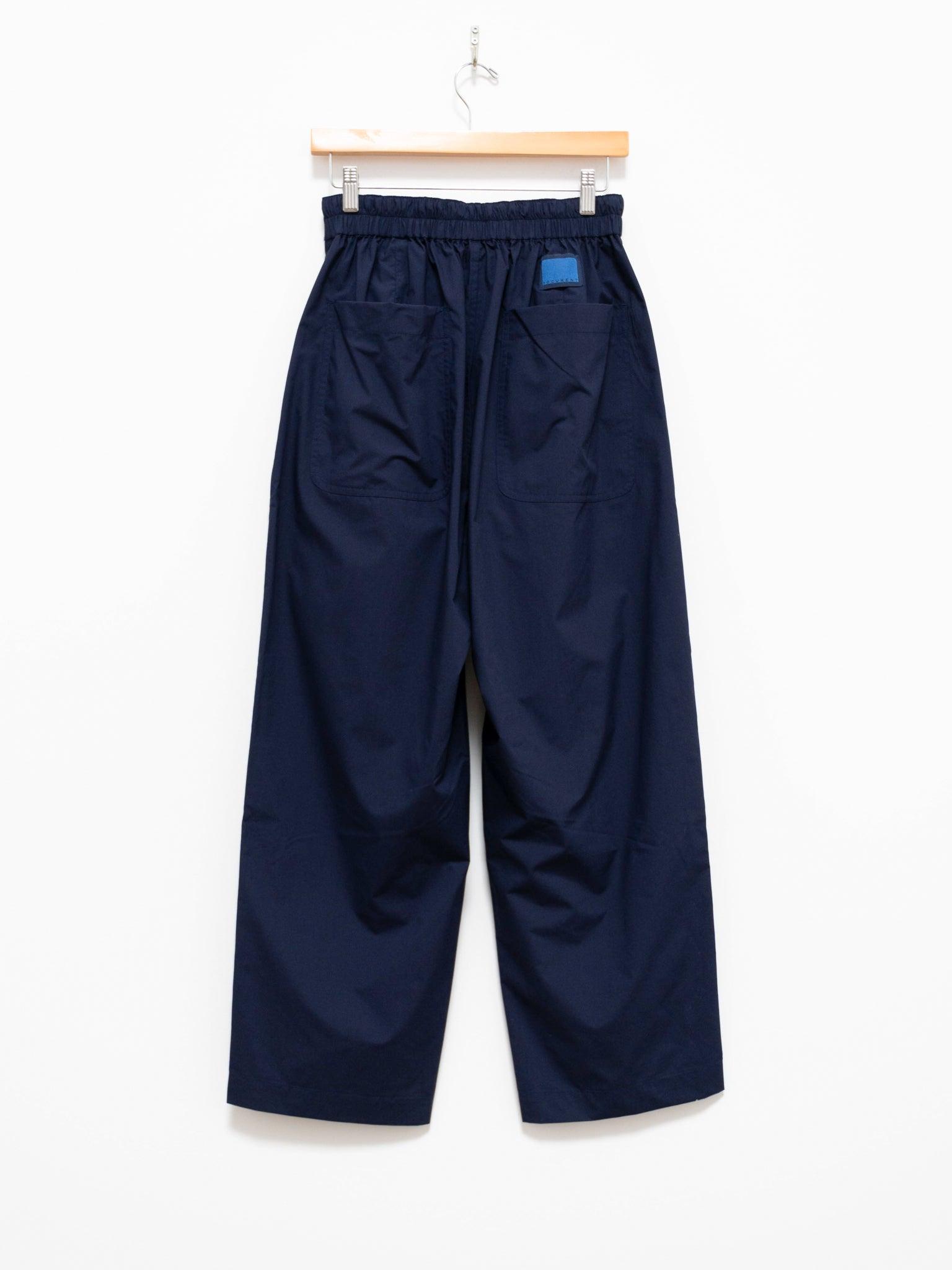 Namu Shop - Document Lightweight Tucked Pants - Navy