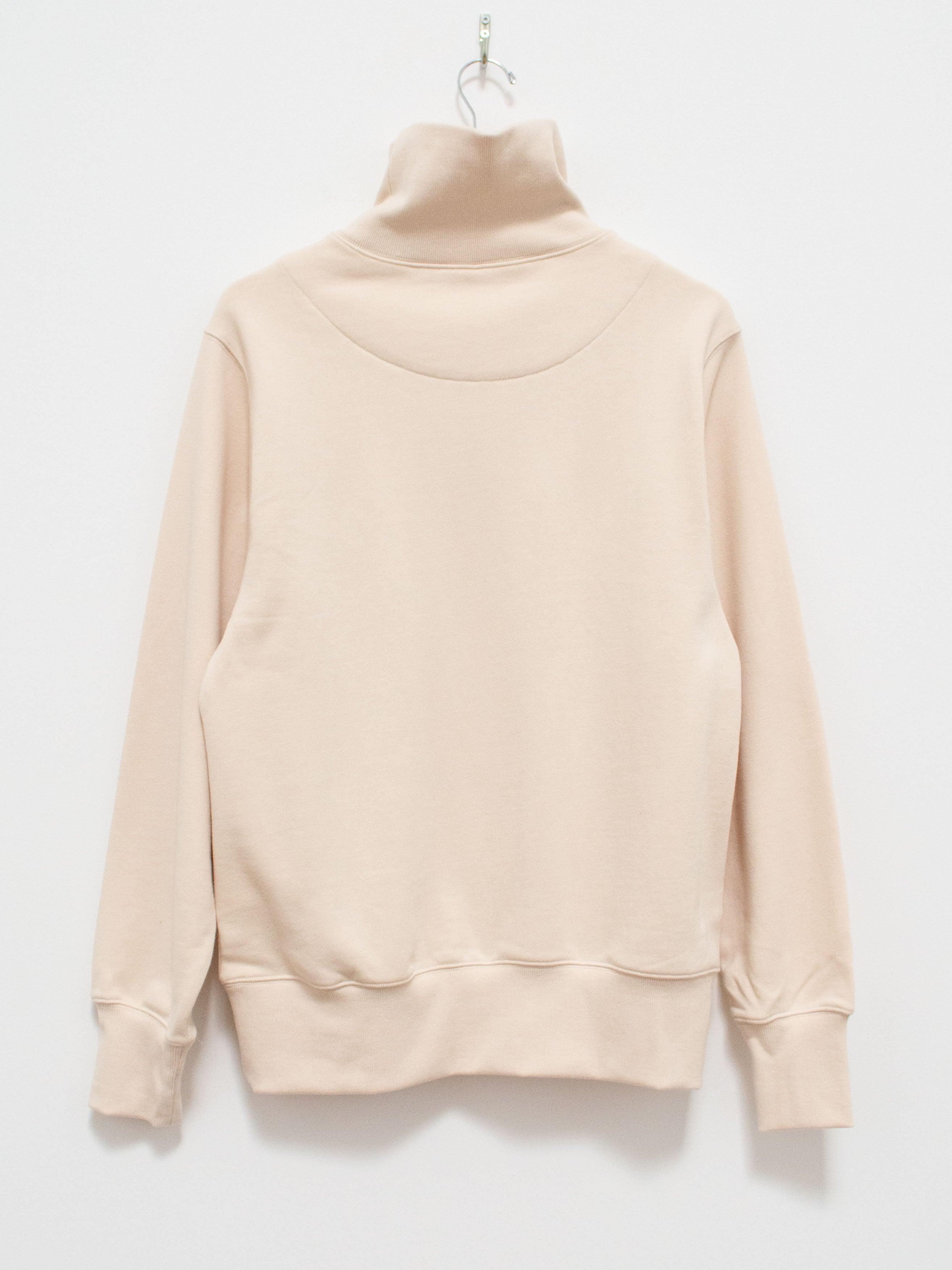 Namu Shop - Document Ribbed Turtleneck Sweat Jersey - Vaseline