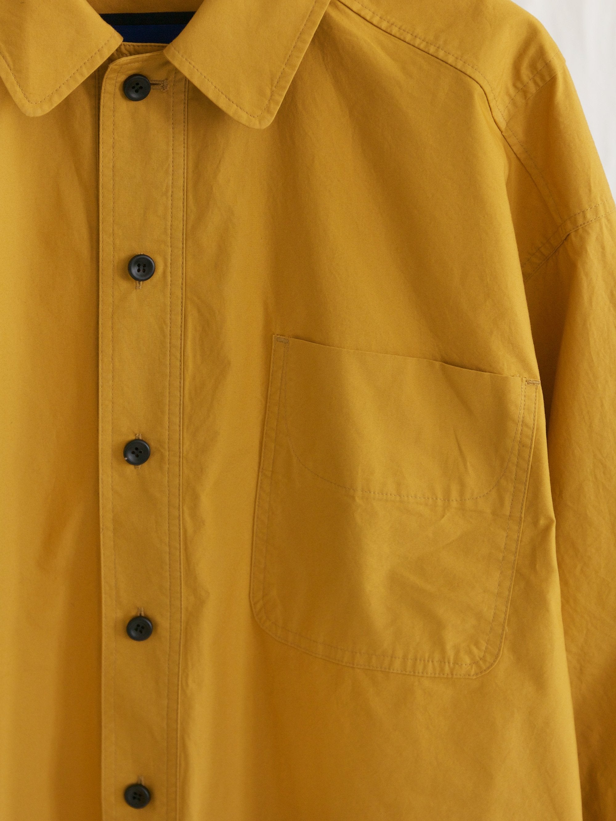 Namu Shop - Document The Document Set Up Shirt - Camel Yellow
