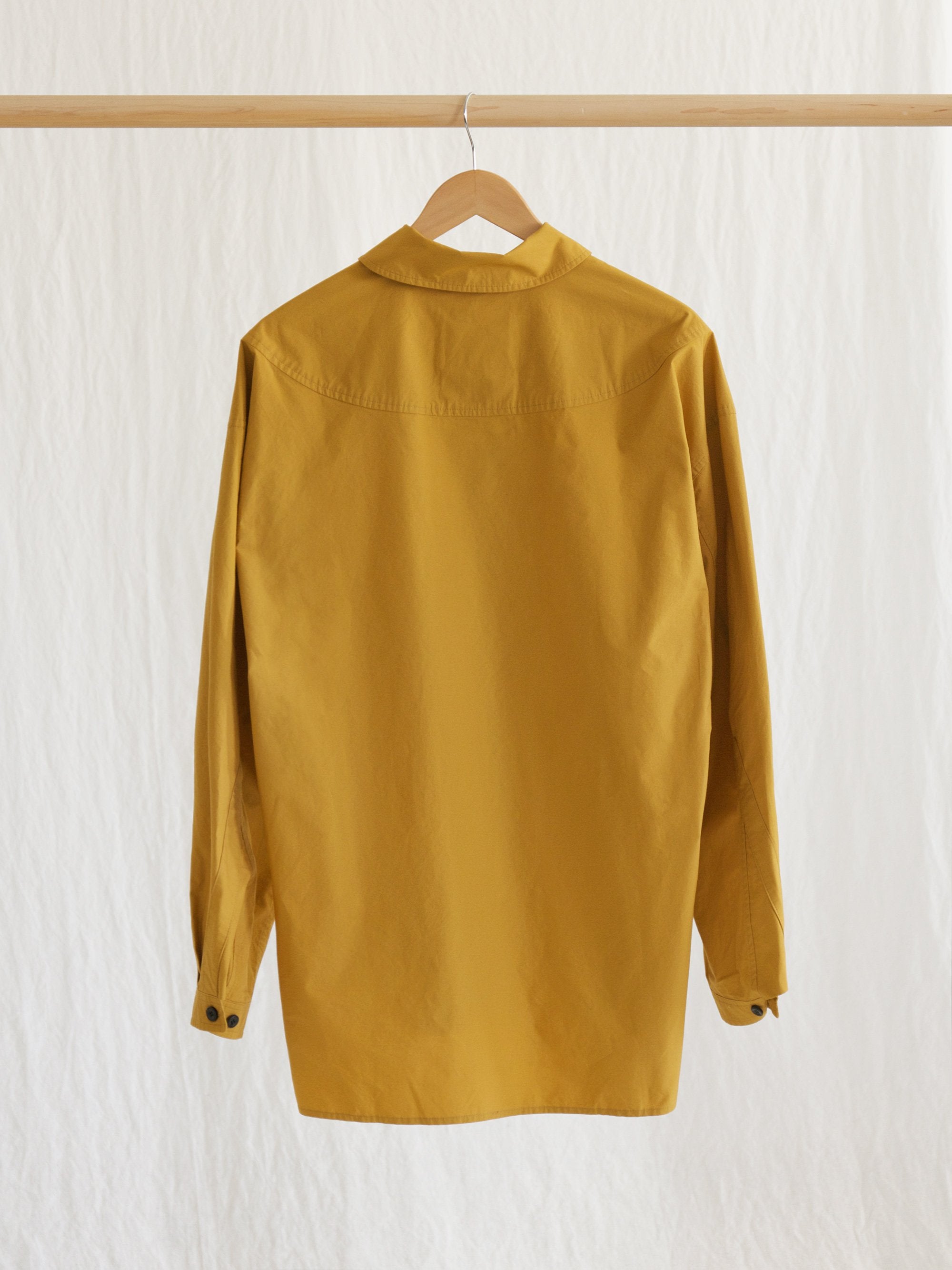 Namu Shop - Document The Document Set Up Shirt - Camel Yellow