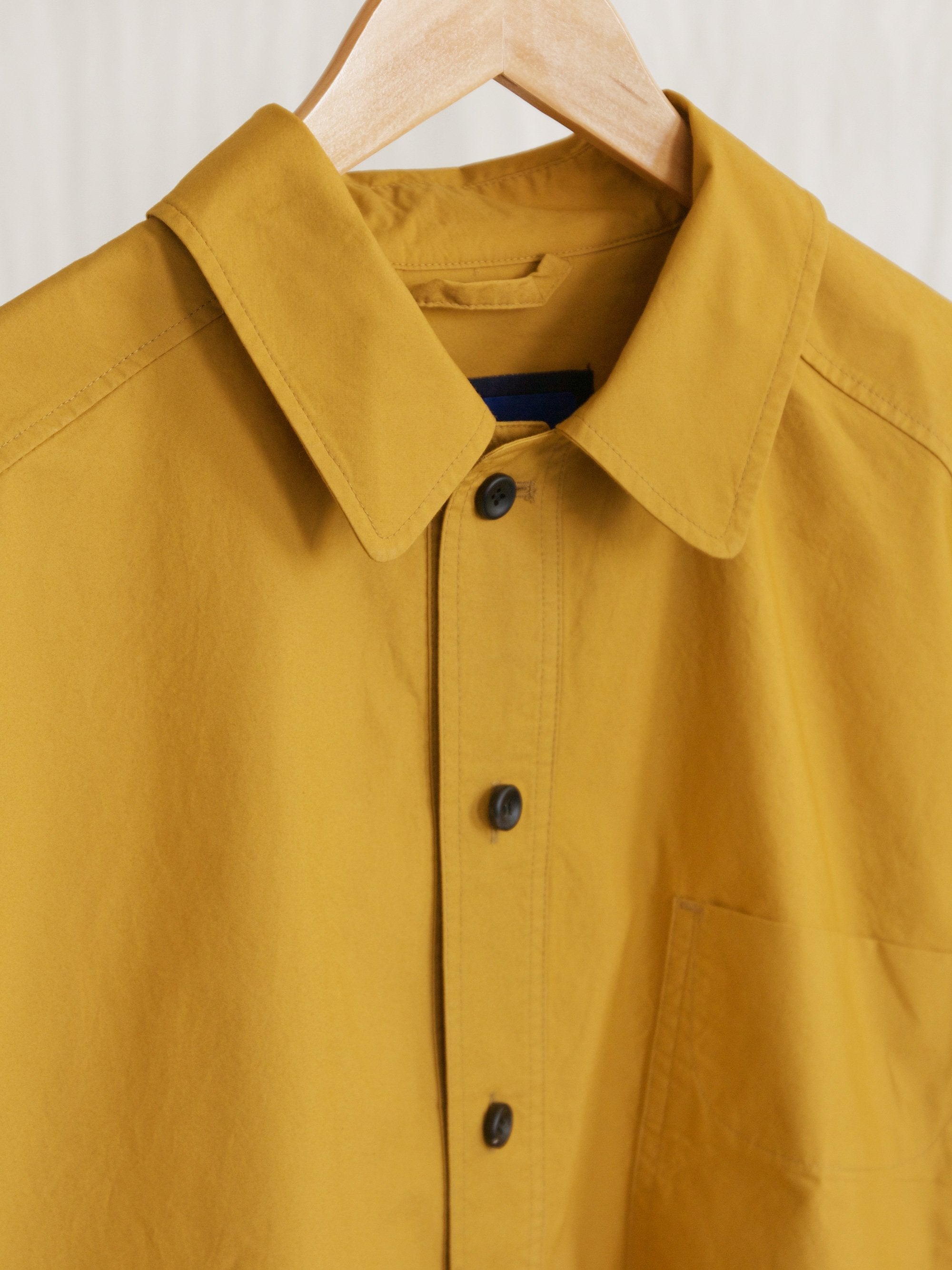 Namu Shop - Document The Document Set Up Shirt - Camel Yellow