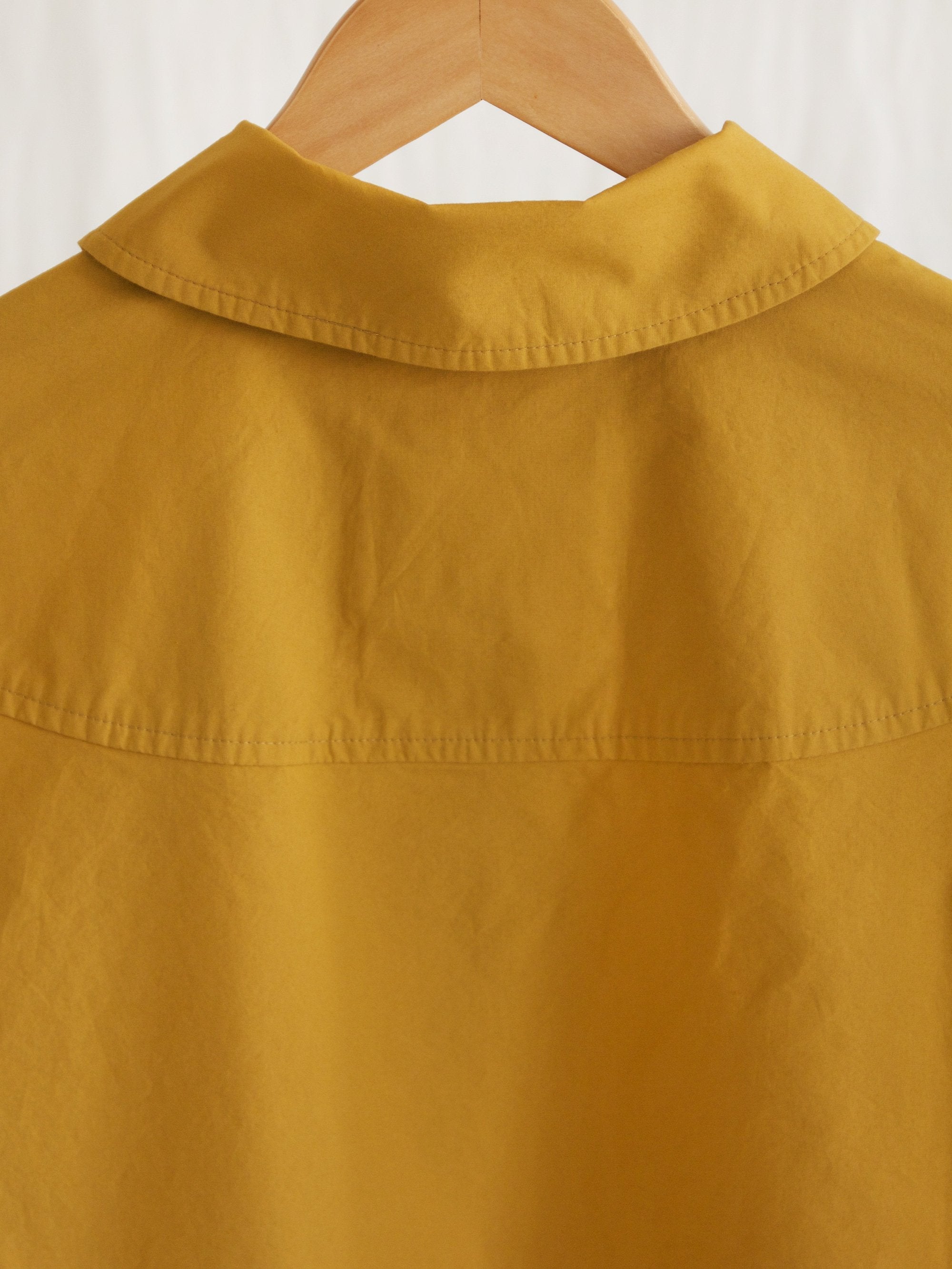 Namu Shop - Document The Document Set Up Shirt - Camel Yellow