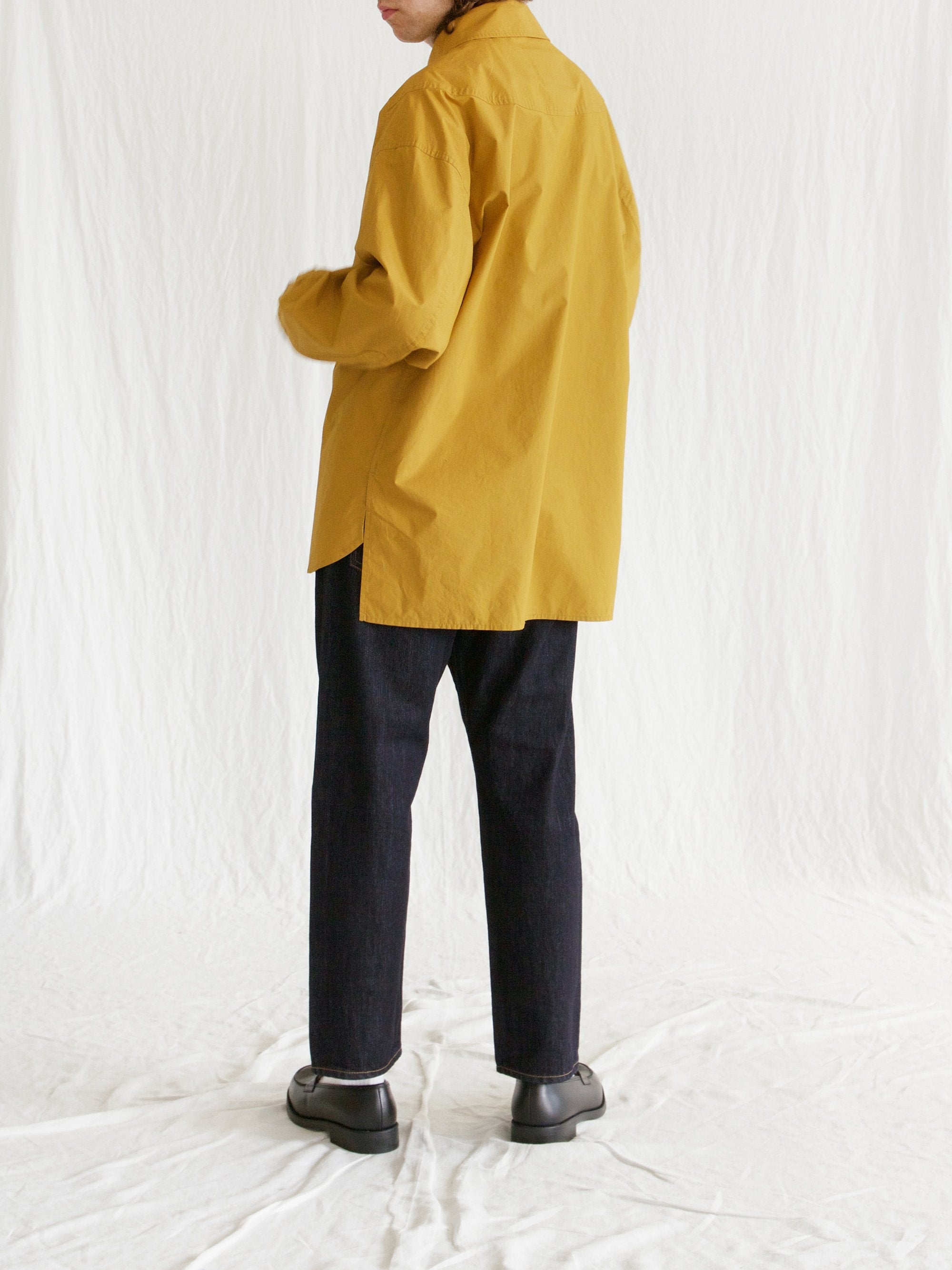 Namu Shop - Document The Document Set Up Shirt - Camel Yellow