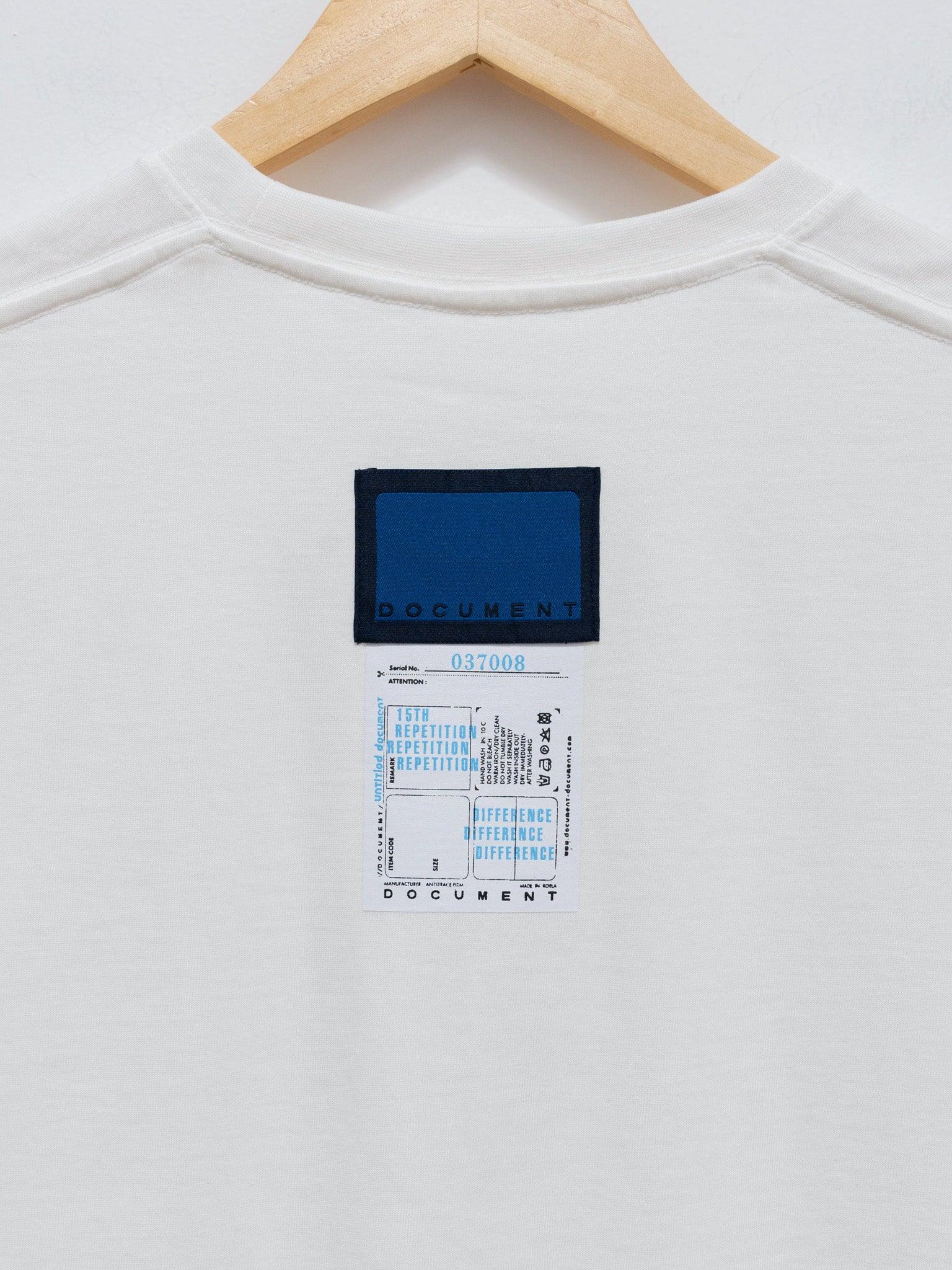Namu Shop - Document The Documentee - Sunday White