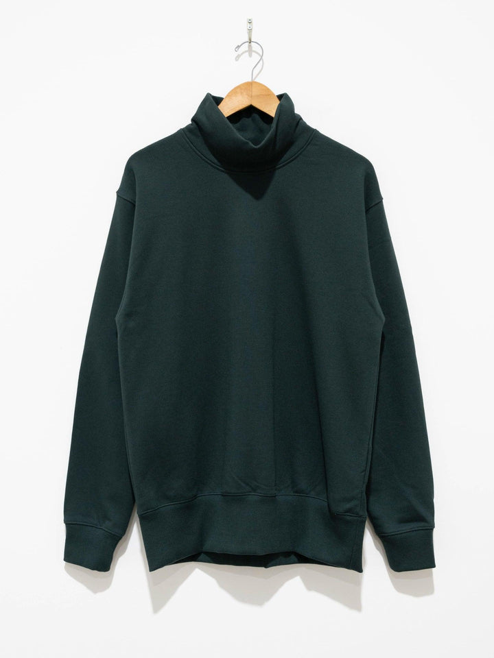 Namu Shop - Document Turtleneck Sweat Jersey - Green