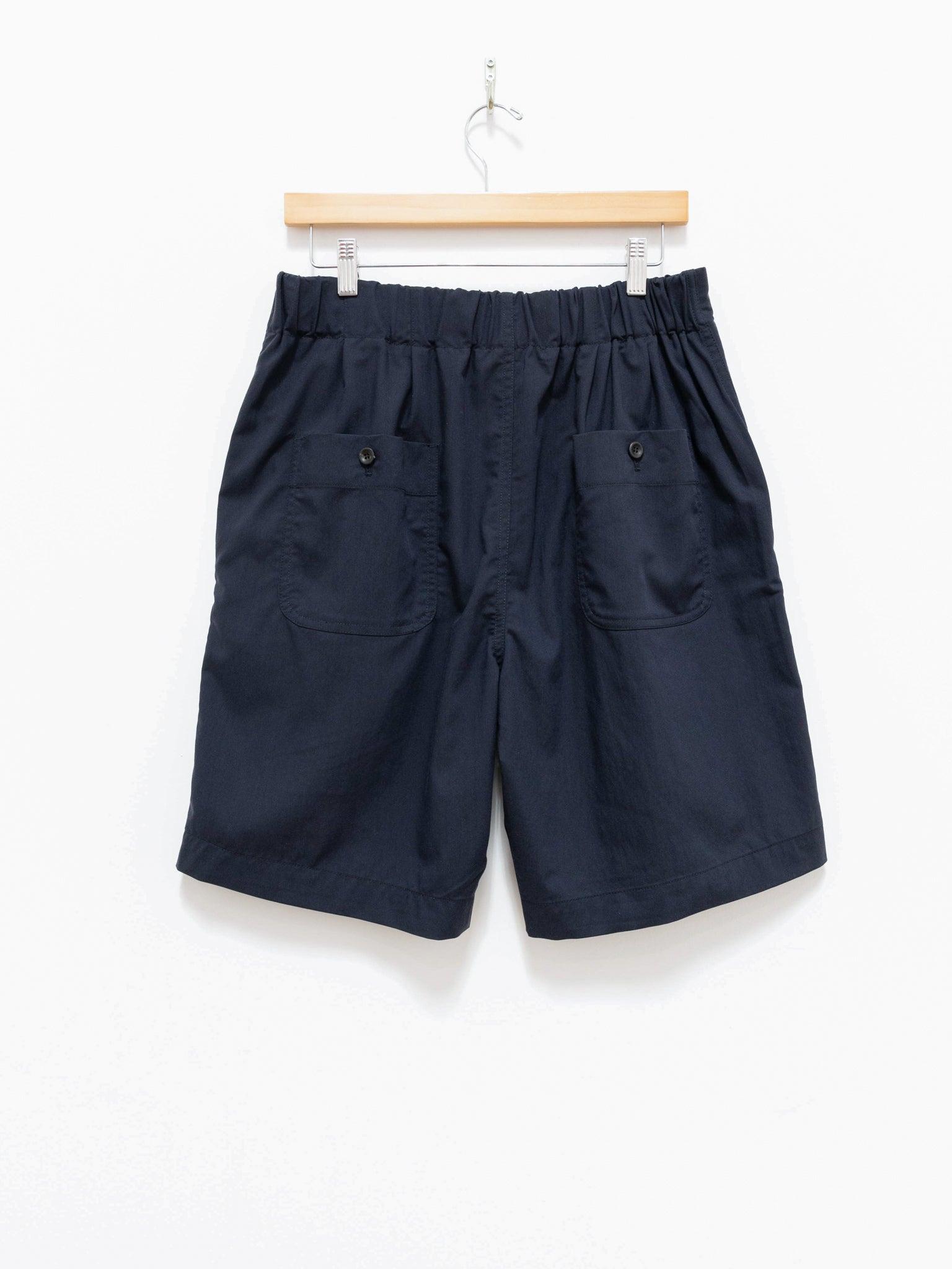 Namu Shop - Document Waterproof Tucked Shorts - Navy