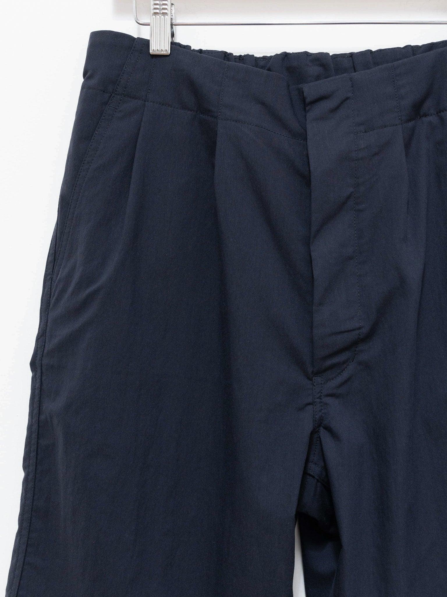 Namu Shop - Document Waterproof Tucked Shorts - Navy