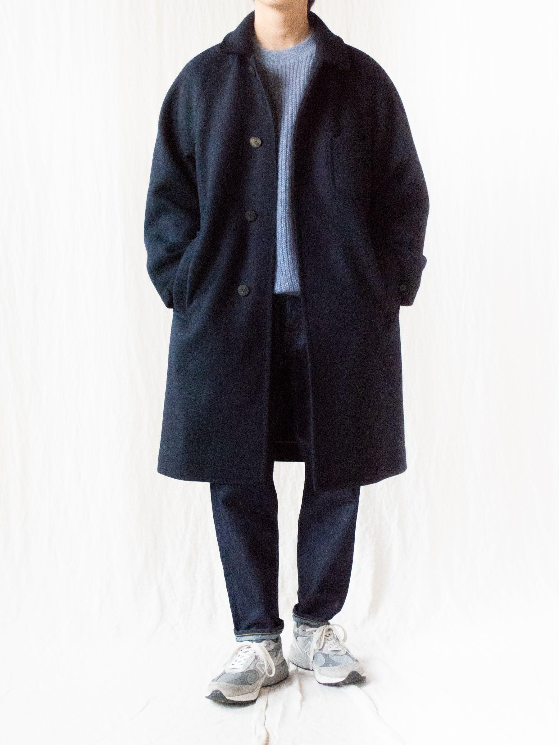 Namu Shop - Document Wool Cashmere Heavy Melton Coat