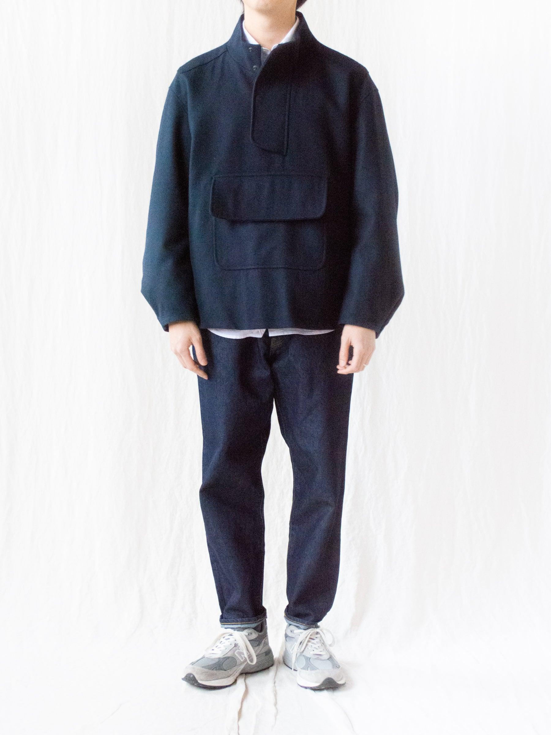 Namu Shop - Document Wool Melton Smock