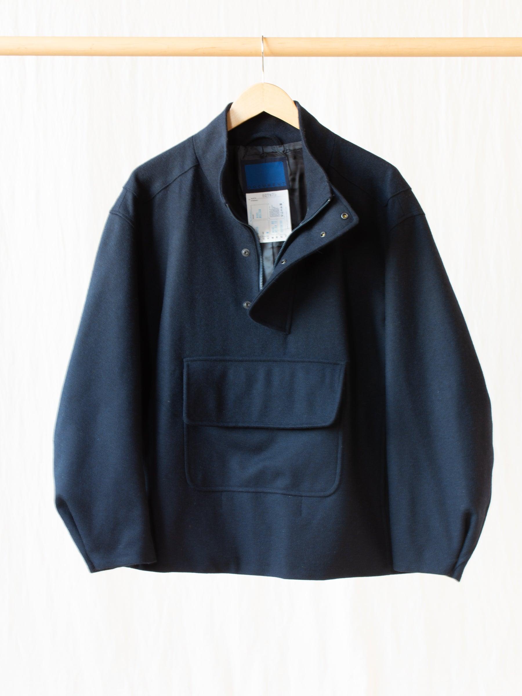 Namu Shop - Document Wool Melton Smock