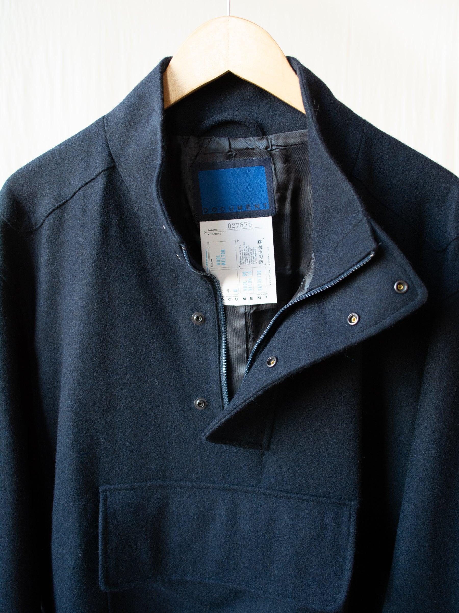Namu Shop - Document Wool Melton Smock