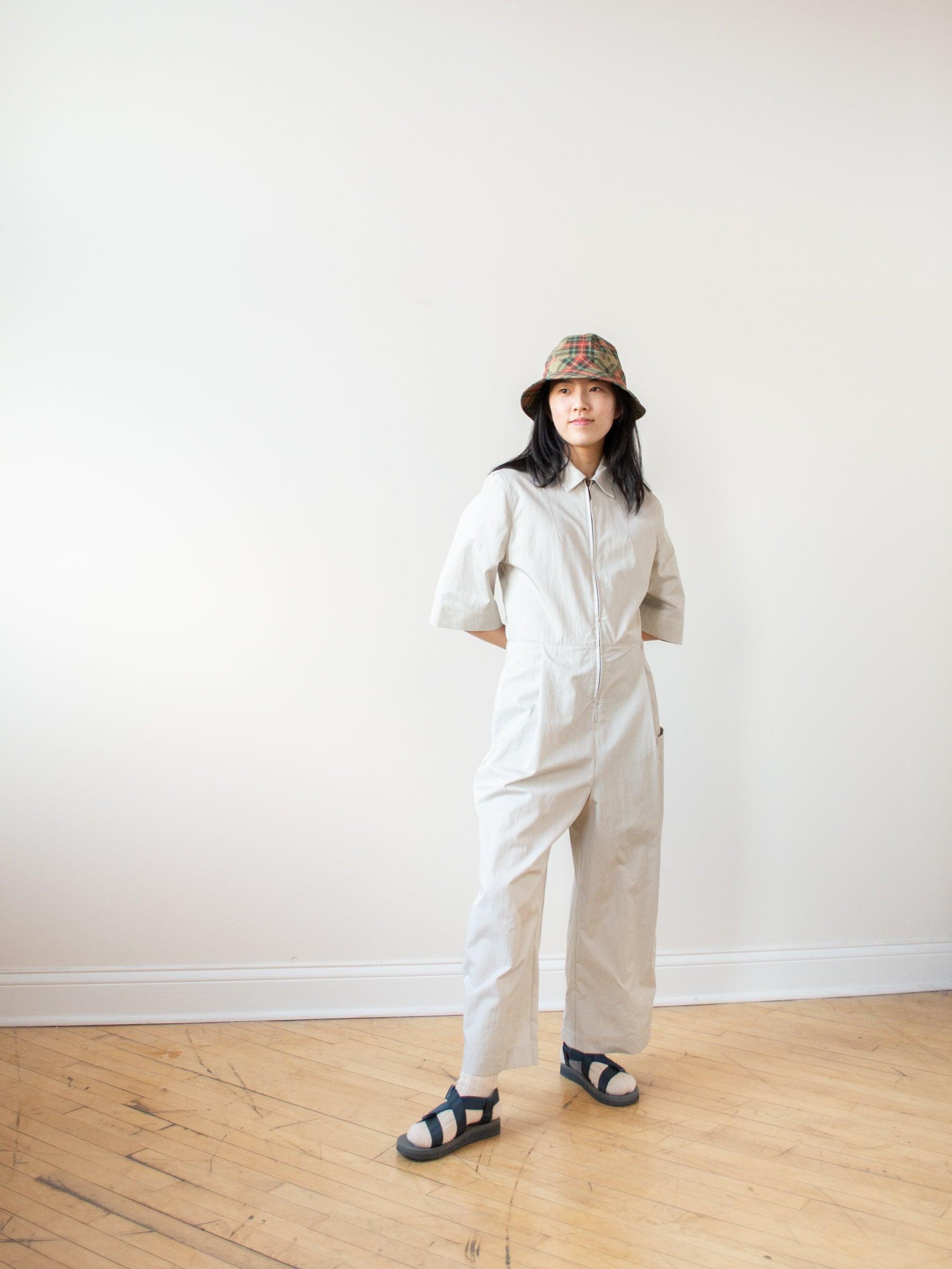 Namu Shop - Eastlogue Bucket Hat - Beige Multi Check