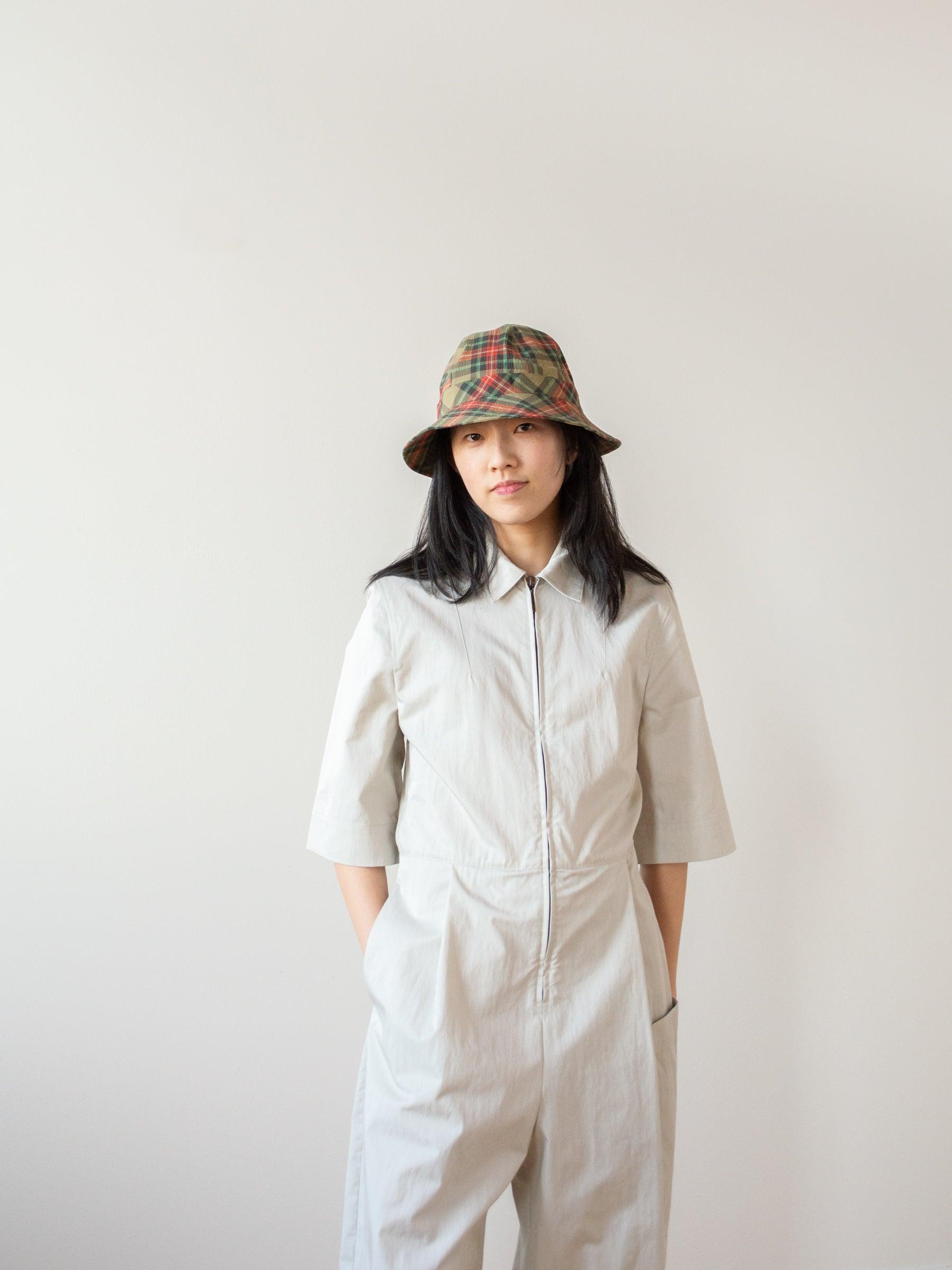 Namu Shop - Eastlogue Bucket Hat - Beige Multi Check
