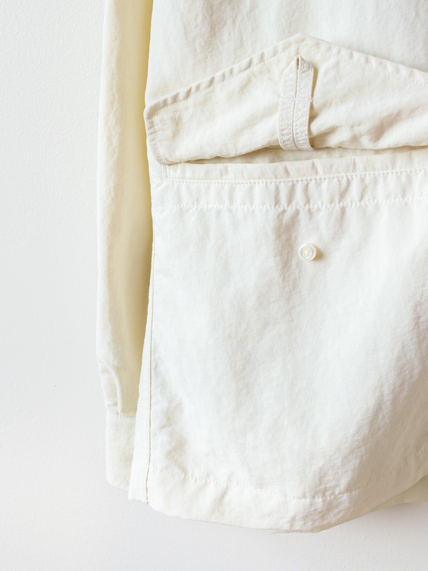 Namu Shop - Eastlogue M65 Shirt - Off White Nylon Washer