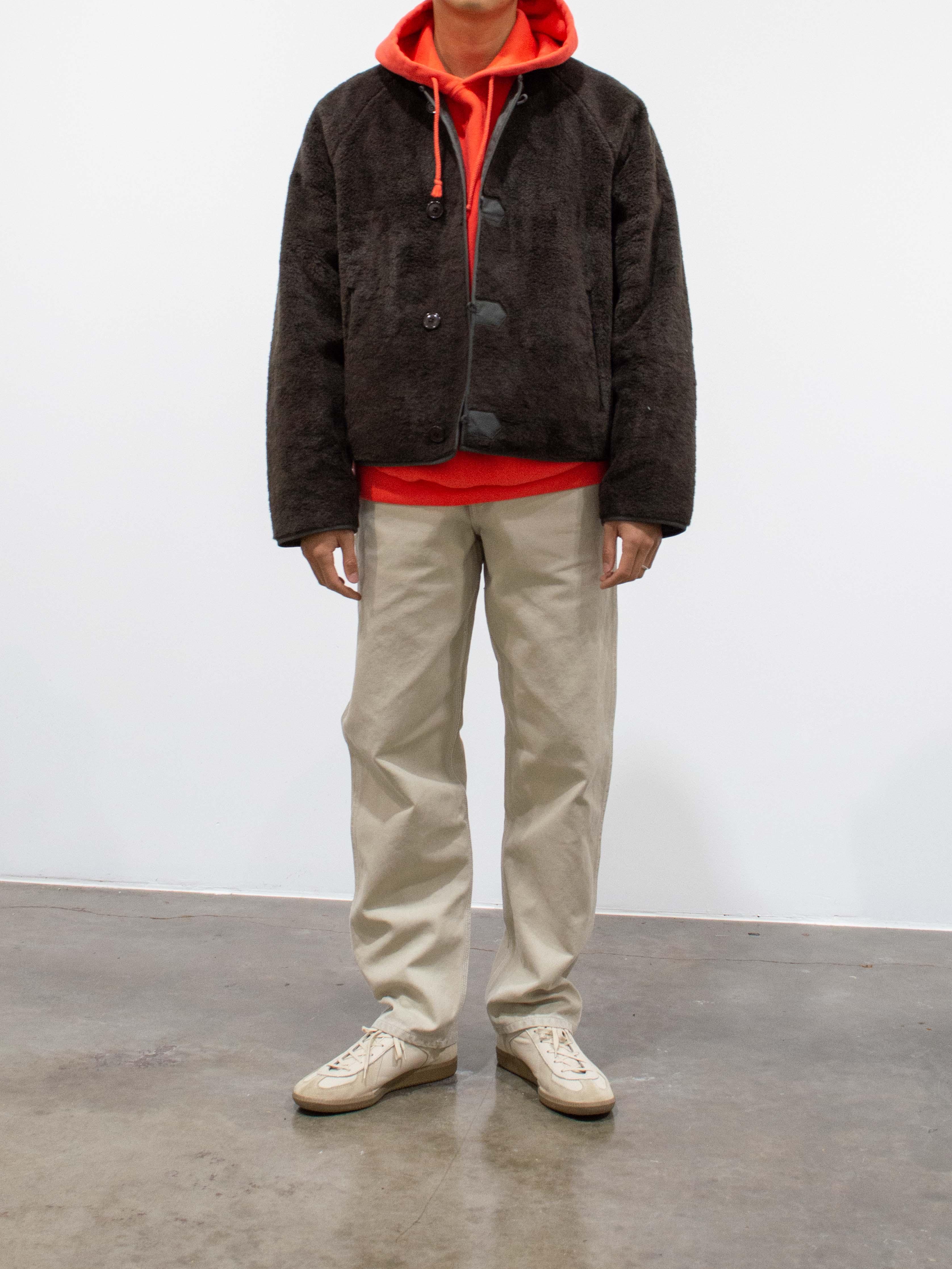 Namu Shop - Eastlogue Shearing Cardigan - Brown