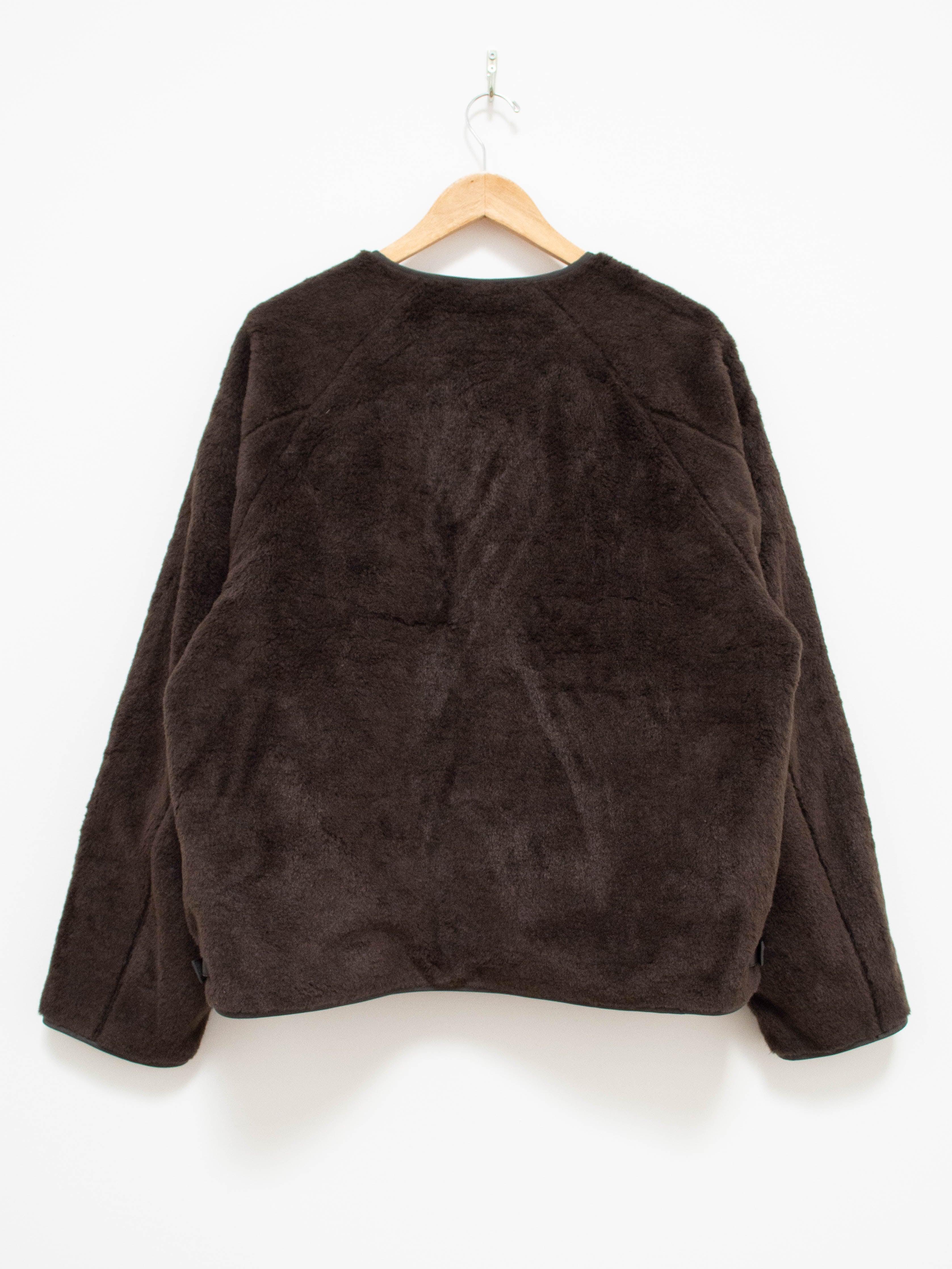 Namu Shop - Eastlogue Shearing Cardigan - Brown
