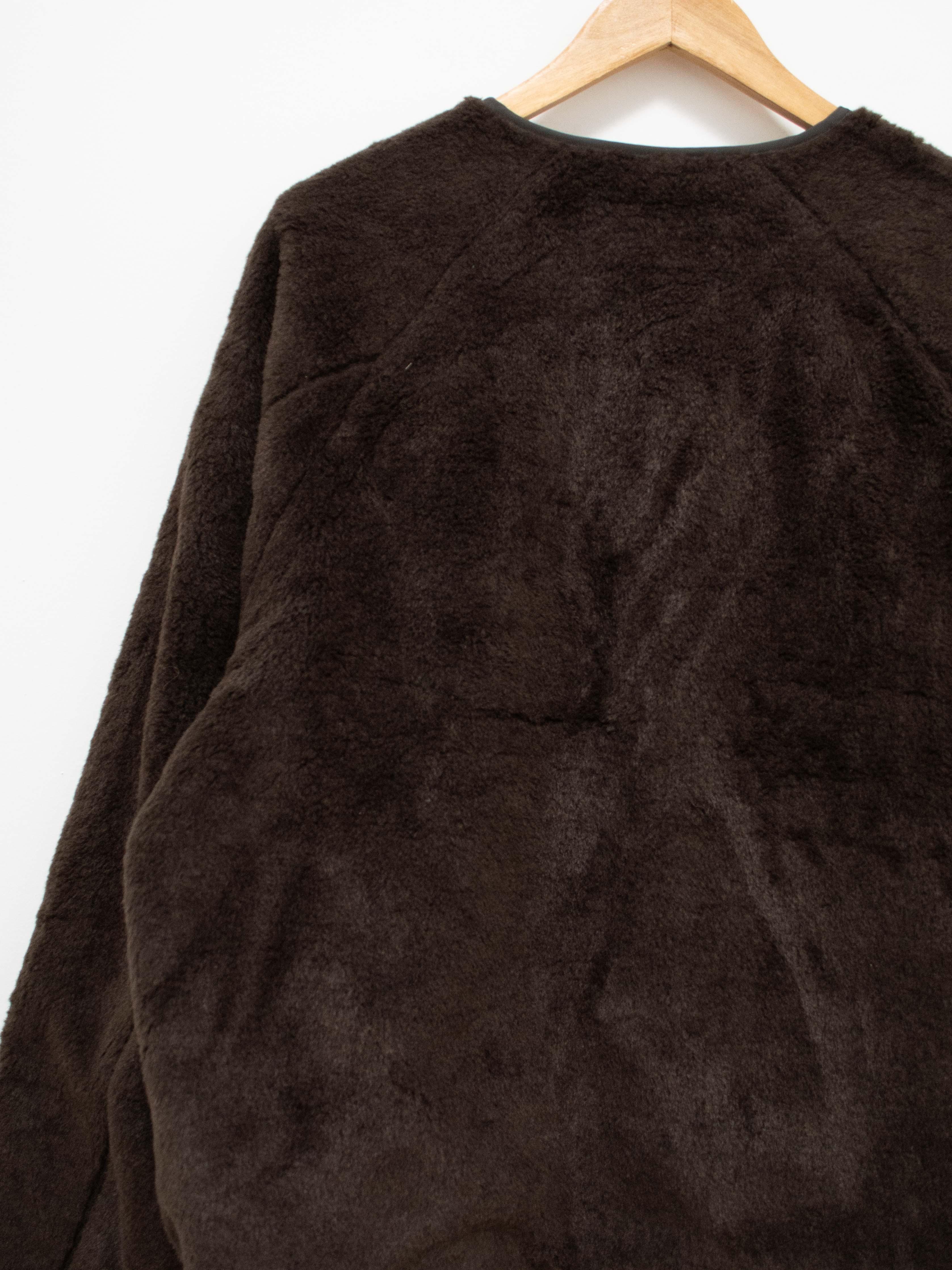 Namu Shop - Eastlogue Shearing Cardigan - Brown