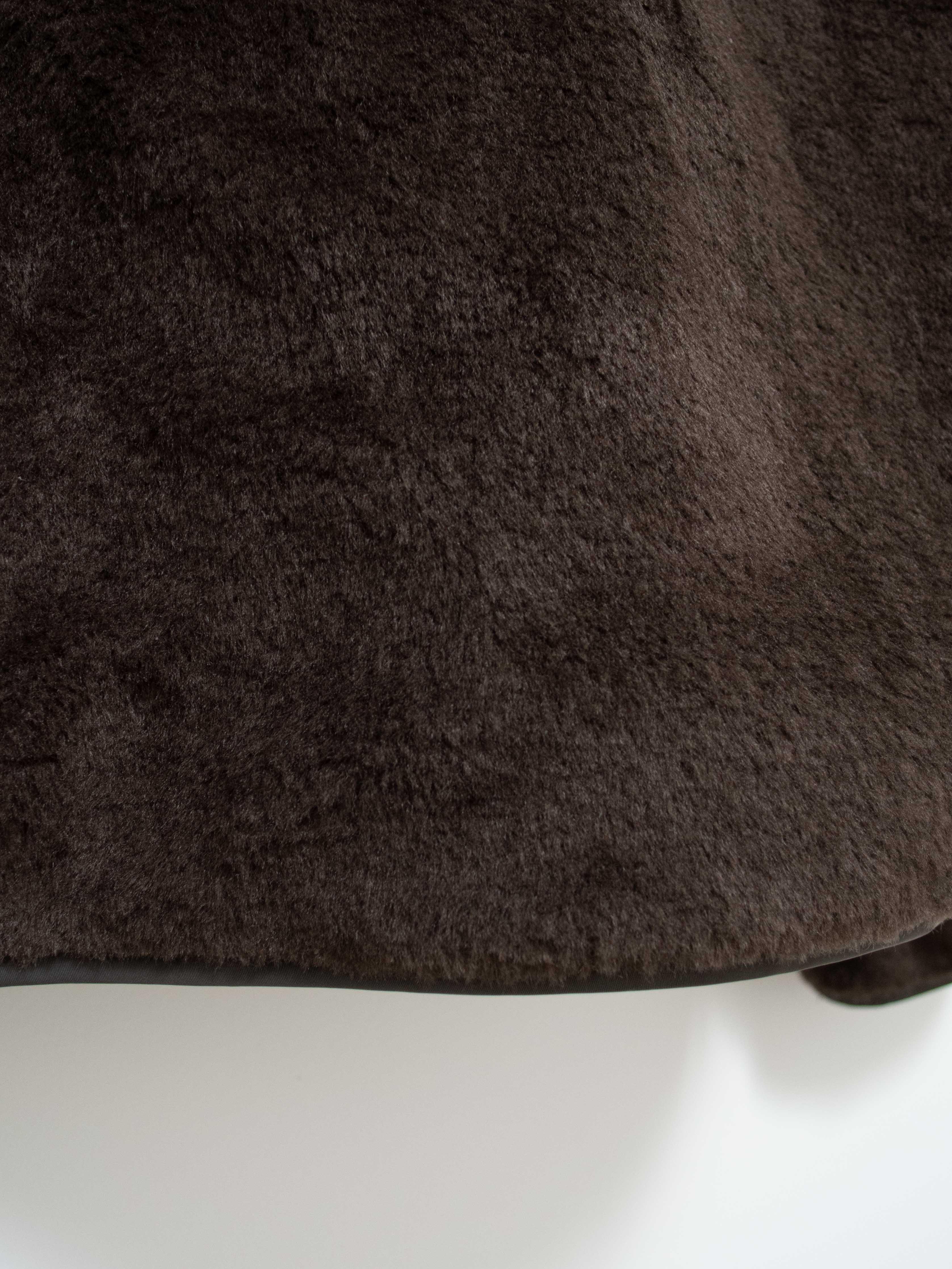 Namu Shop - Eastlogue Shearing Cardigan - Brown