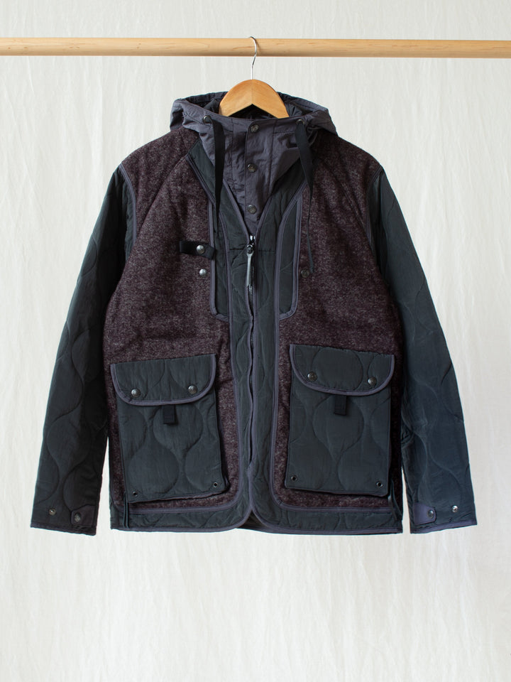 Namu Shop - Eastlogue Sherpa Parka - Purple Towel