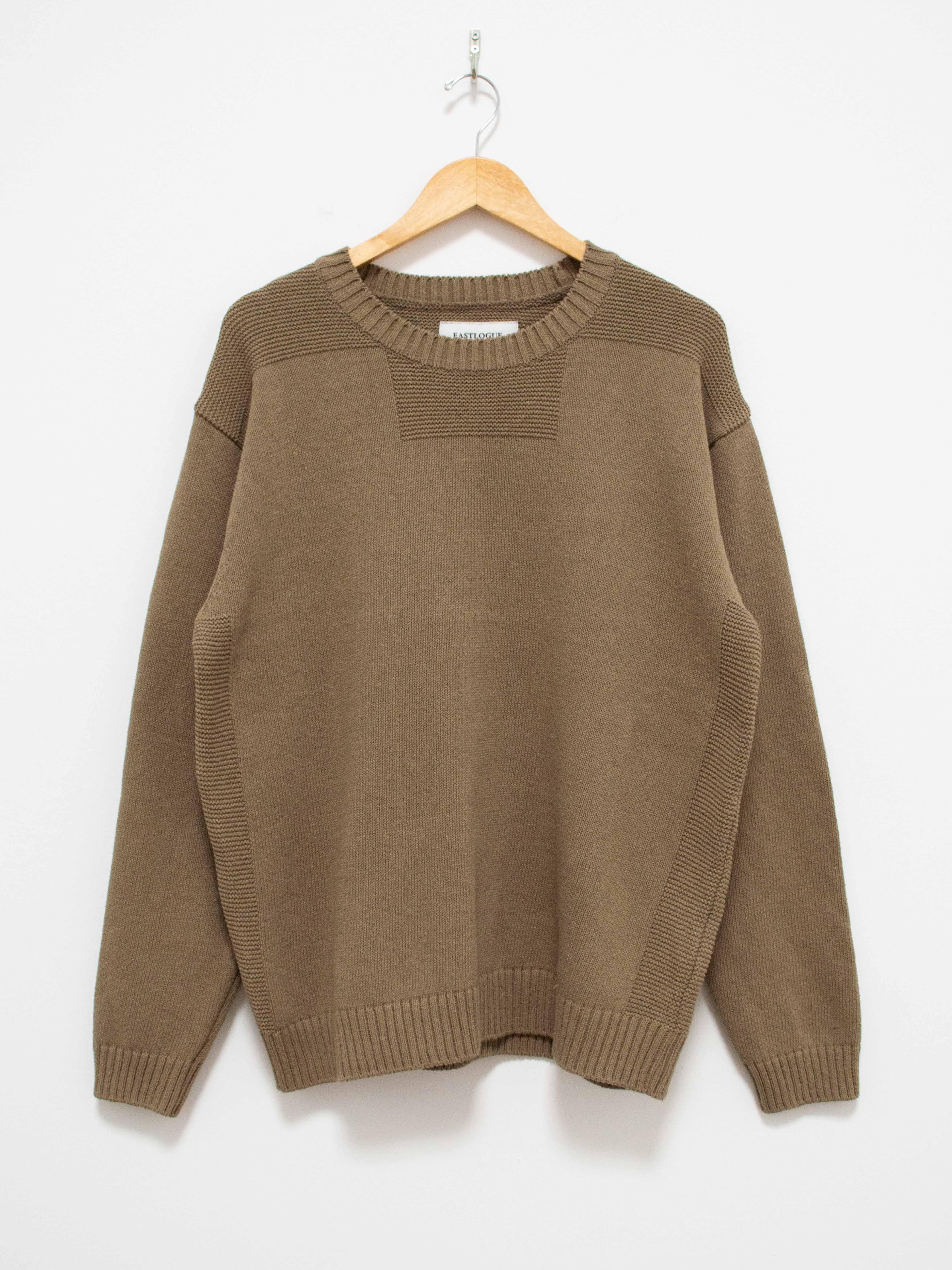 Namu Shop - Eastlogue Square Neck Knit - Beige