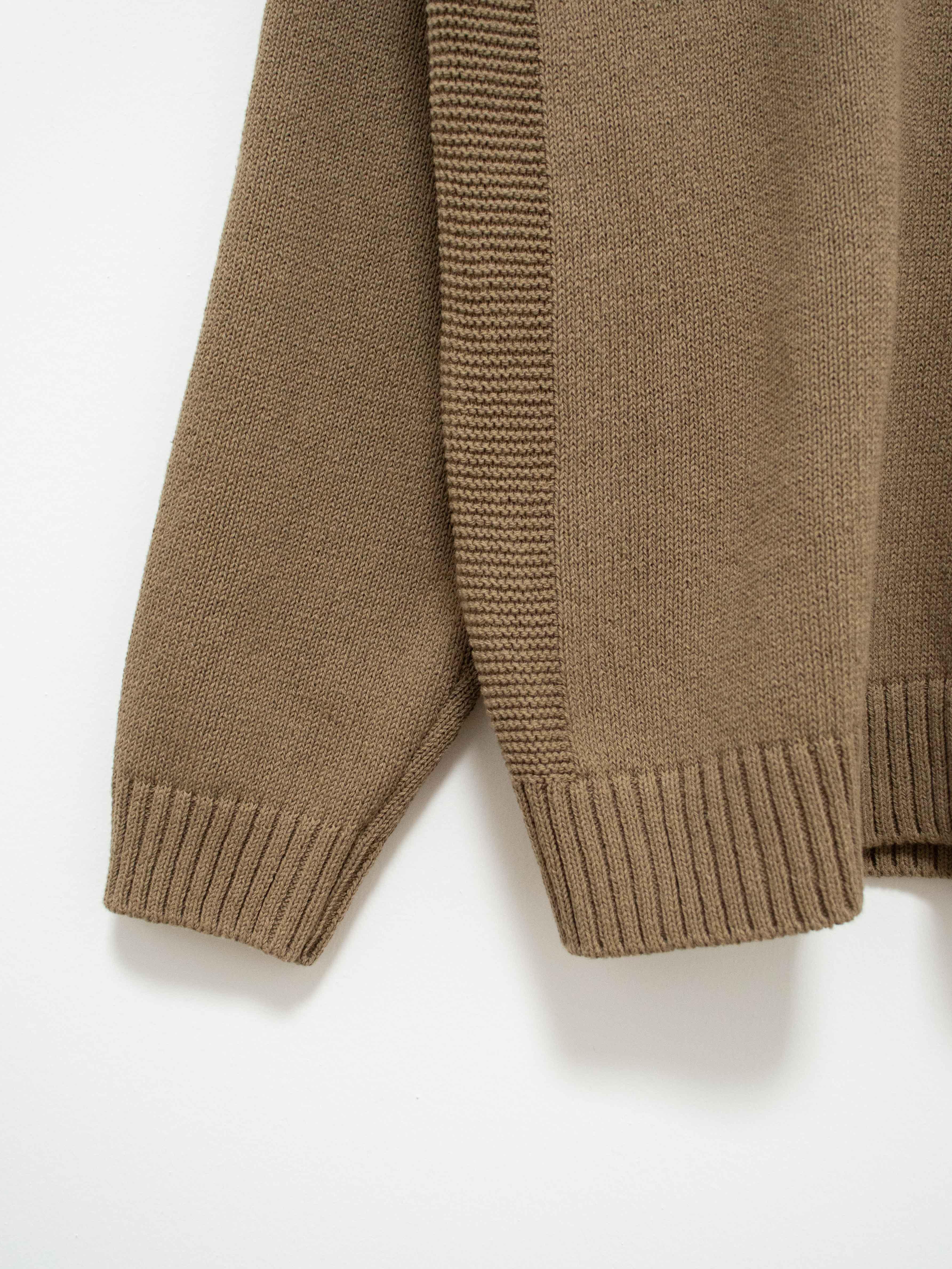 Namu Shop - Eastlogue Square Neck Knit - Beige