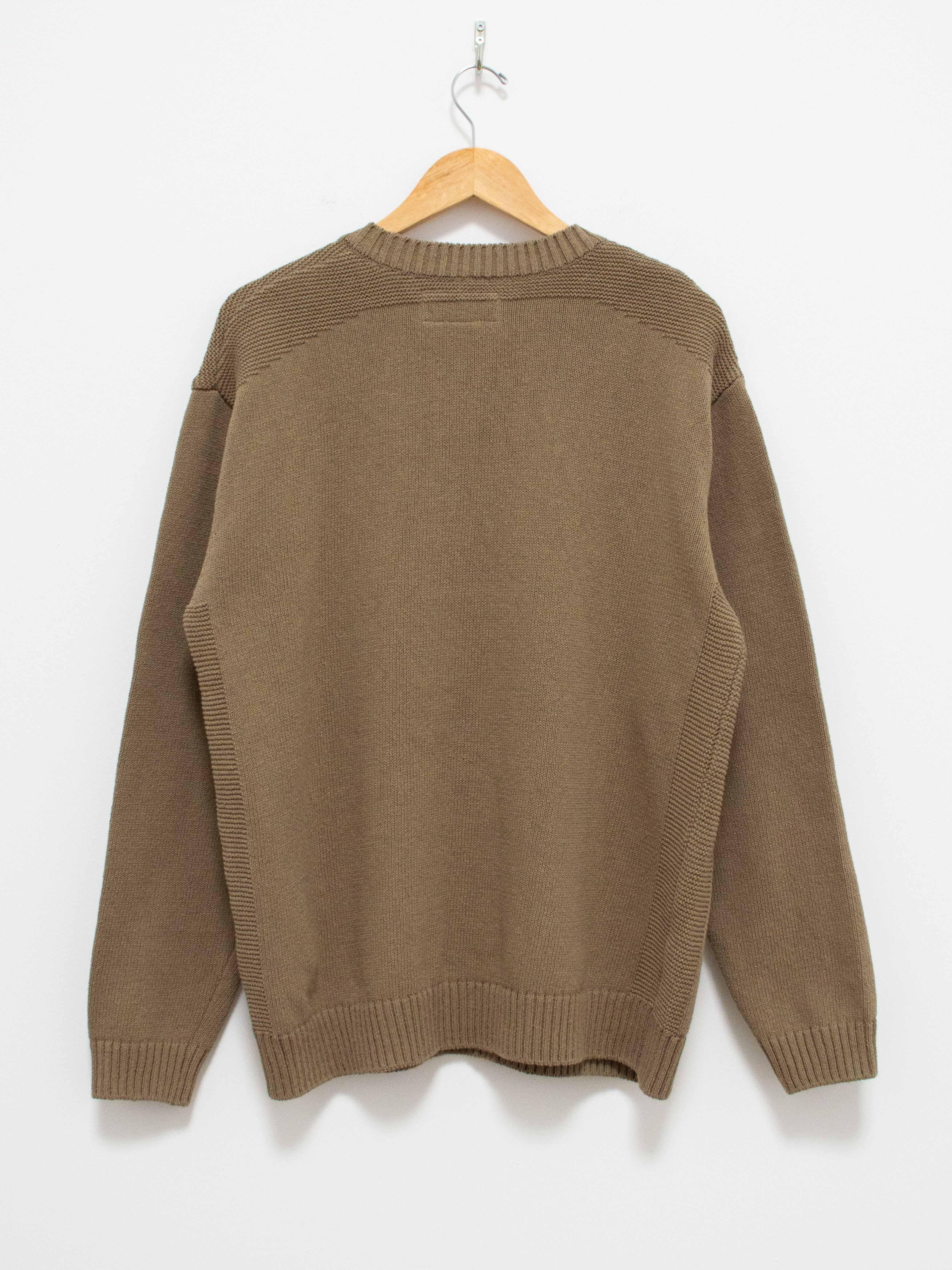 Namu Shop - Eastlogue Square Neck Knit - Beige