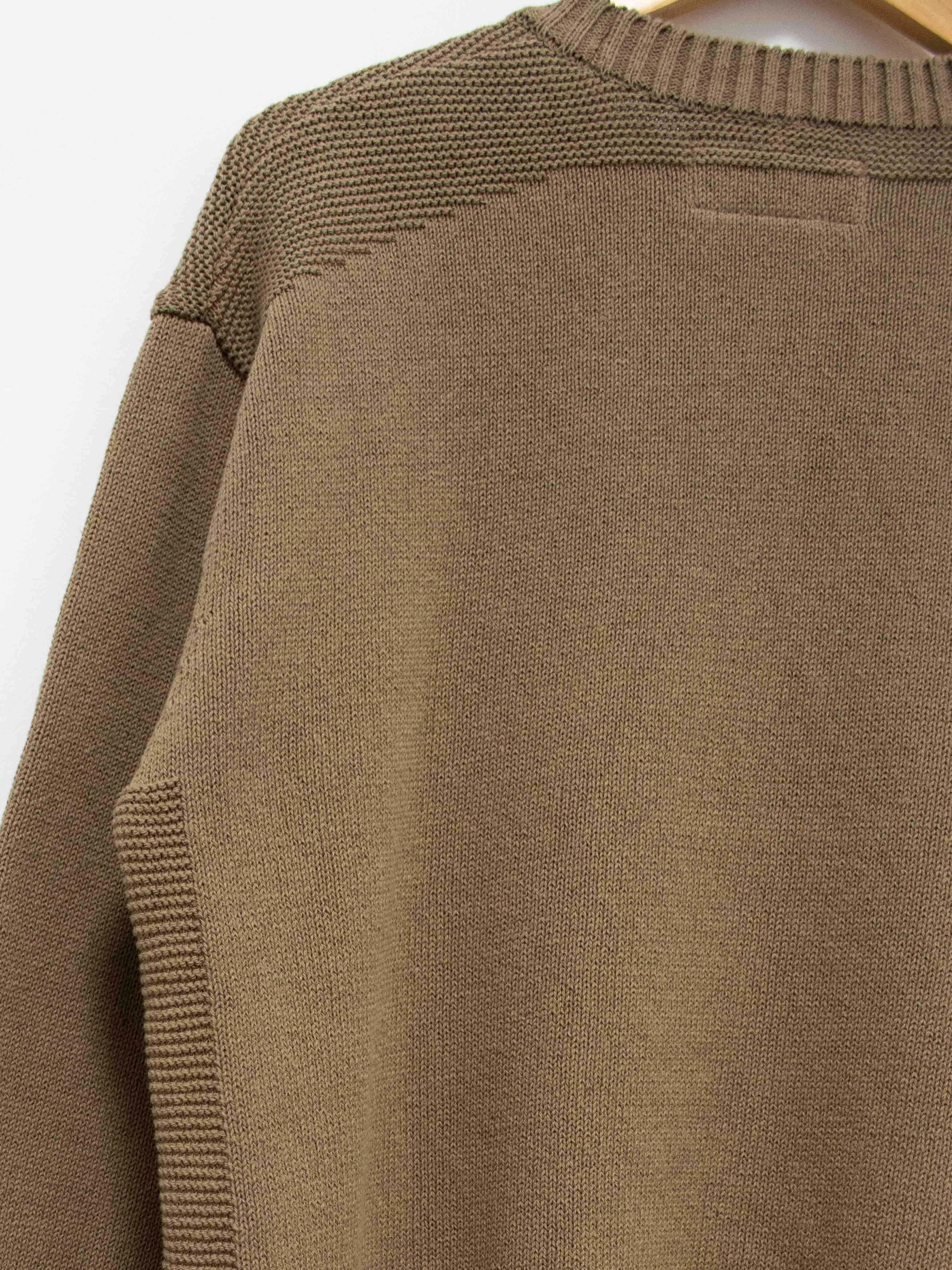 Namu Shop - Eastlogue Square Neck Knit - Beige