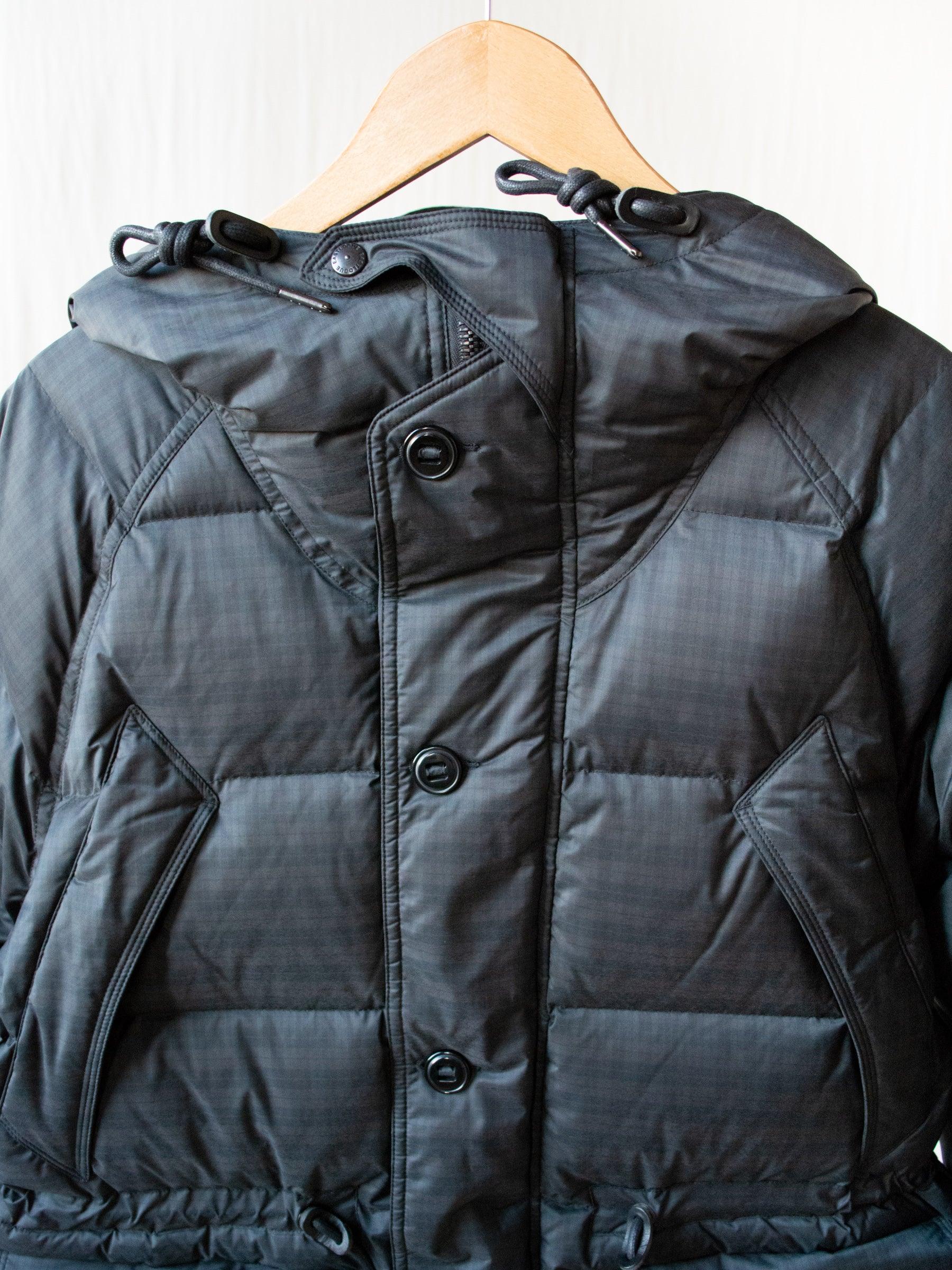 Namu Shop - Eastlogue Utility Shield Parka - Black/Green Check