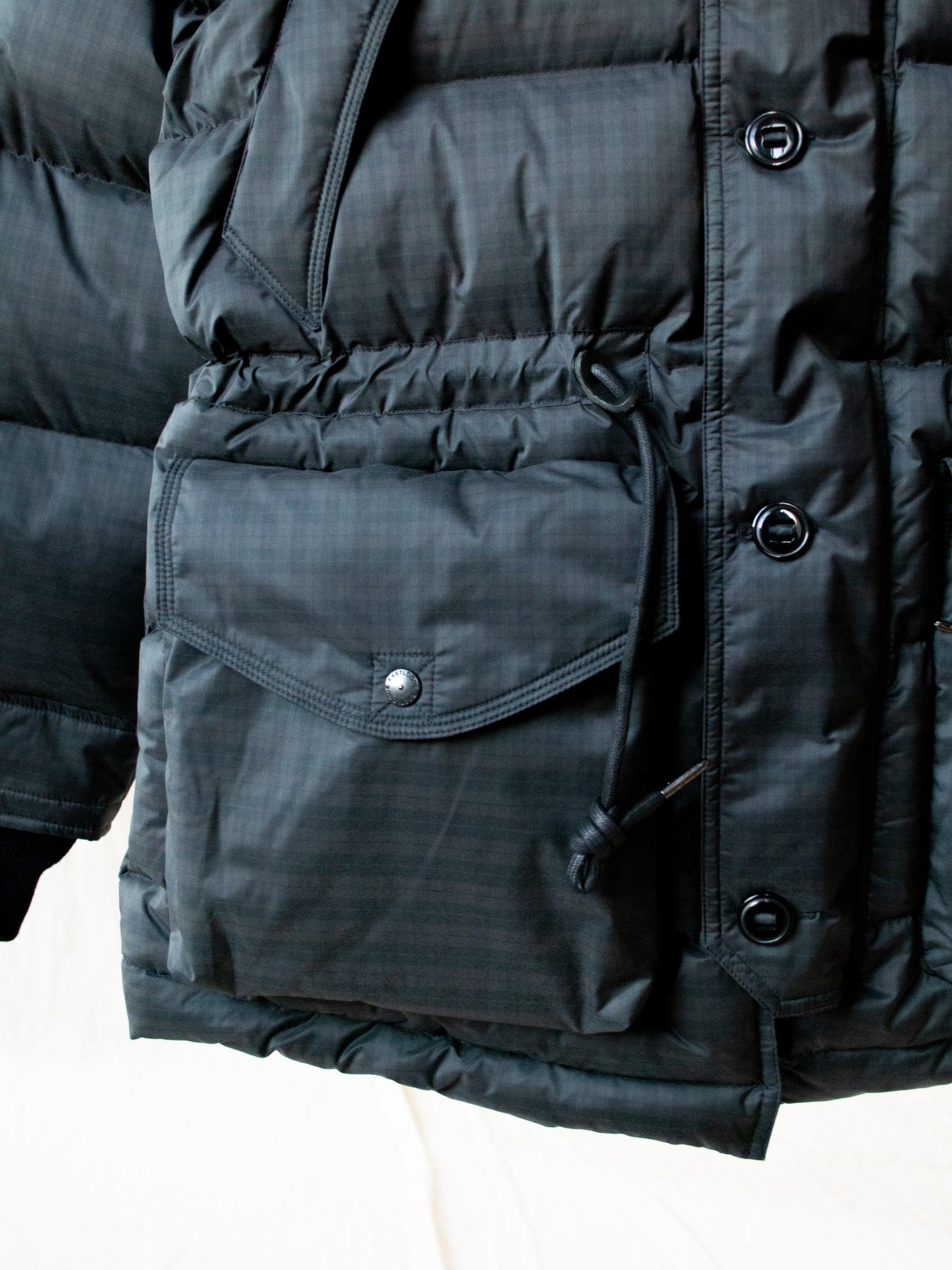 Namu Shop - Eastlogue Utility Shield Parka - Black/Green Check