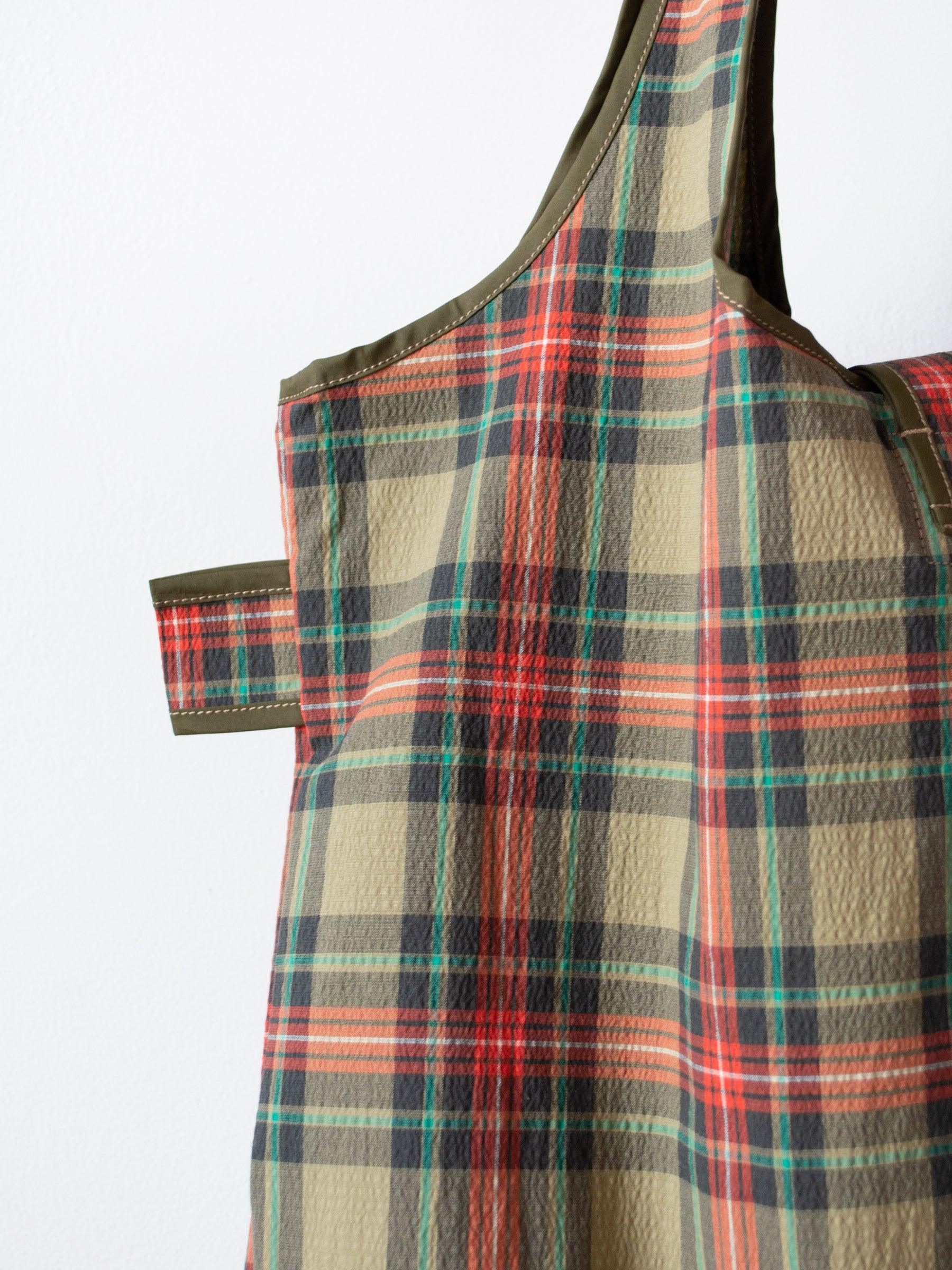 Namu Shop - Eastlogue Wagon Bag - Beige Multi Check