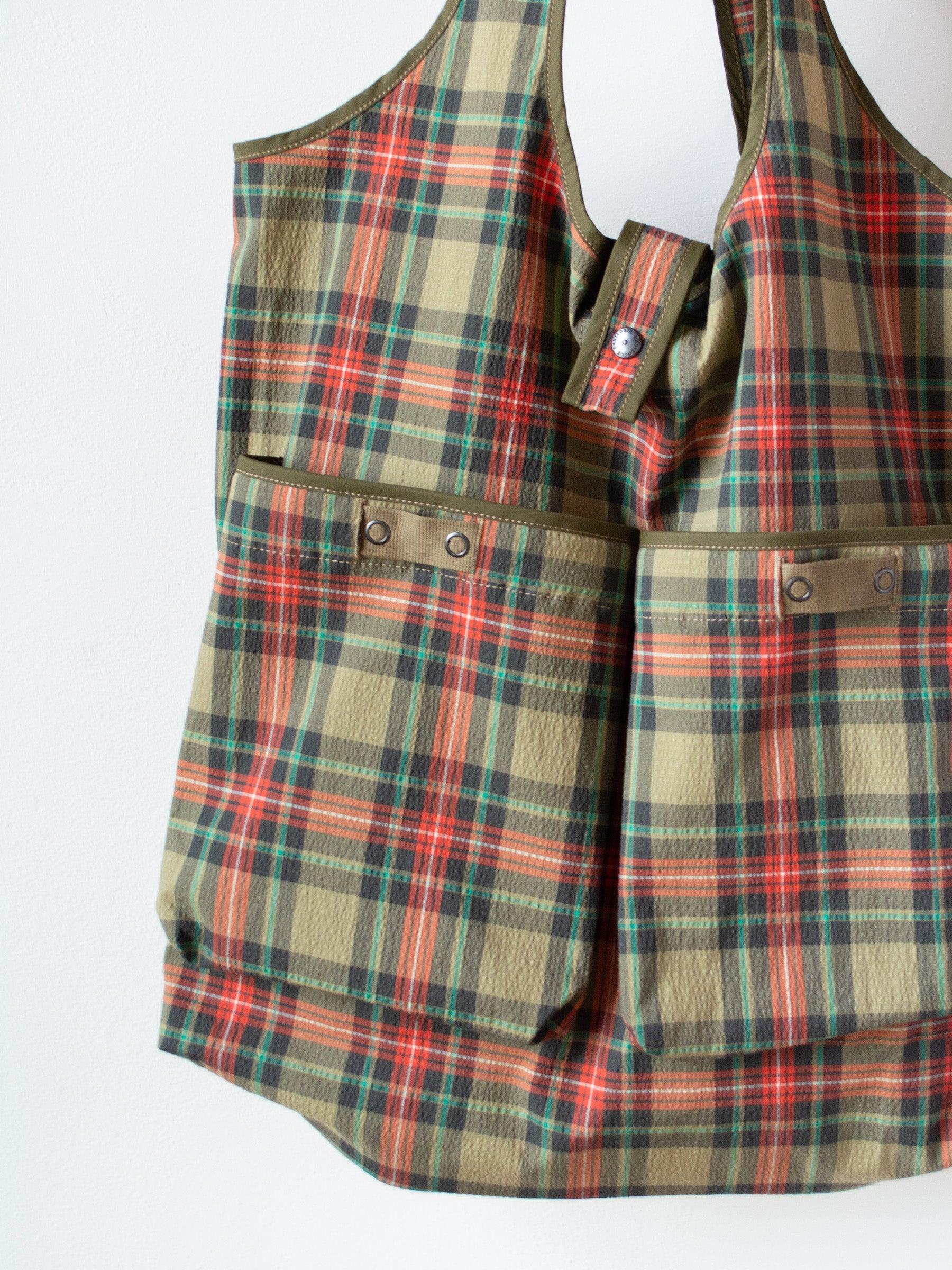 Namu Shop - Eastlogue Wagon Bag - Beige Multi Check