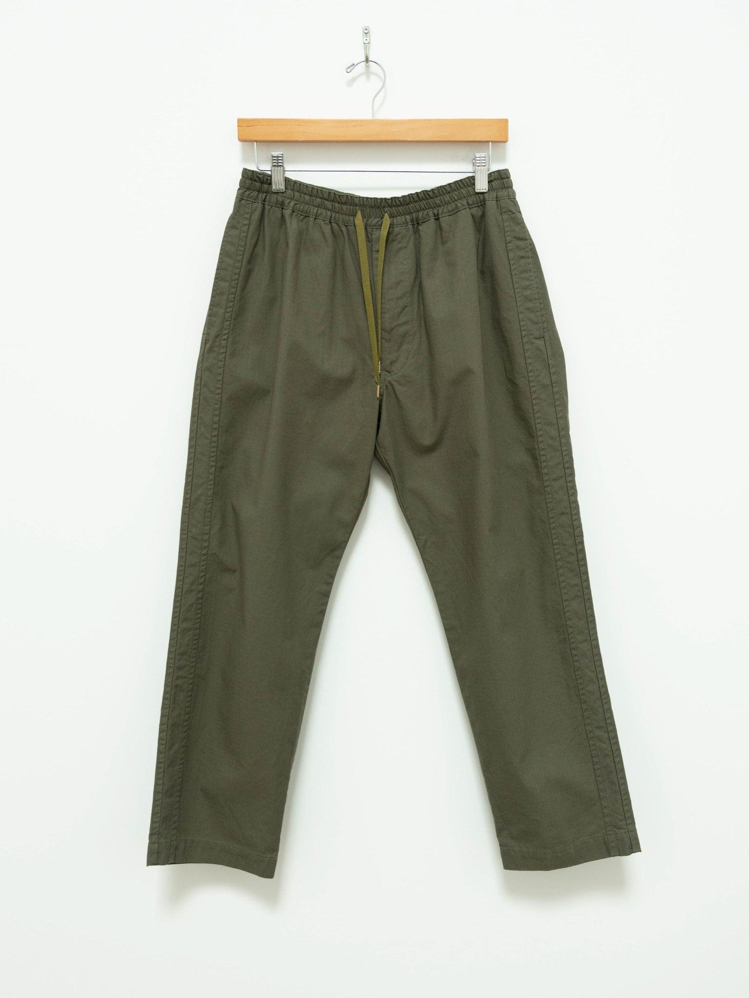 Namu Shop - Fujito Line Easy Pants - Olive Green Ripstop