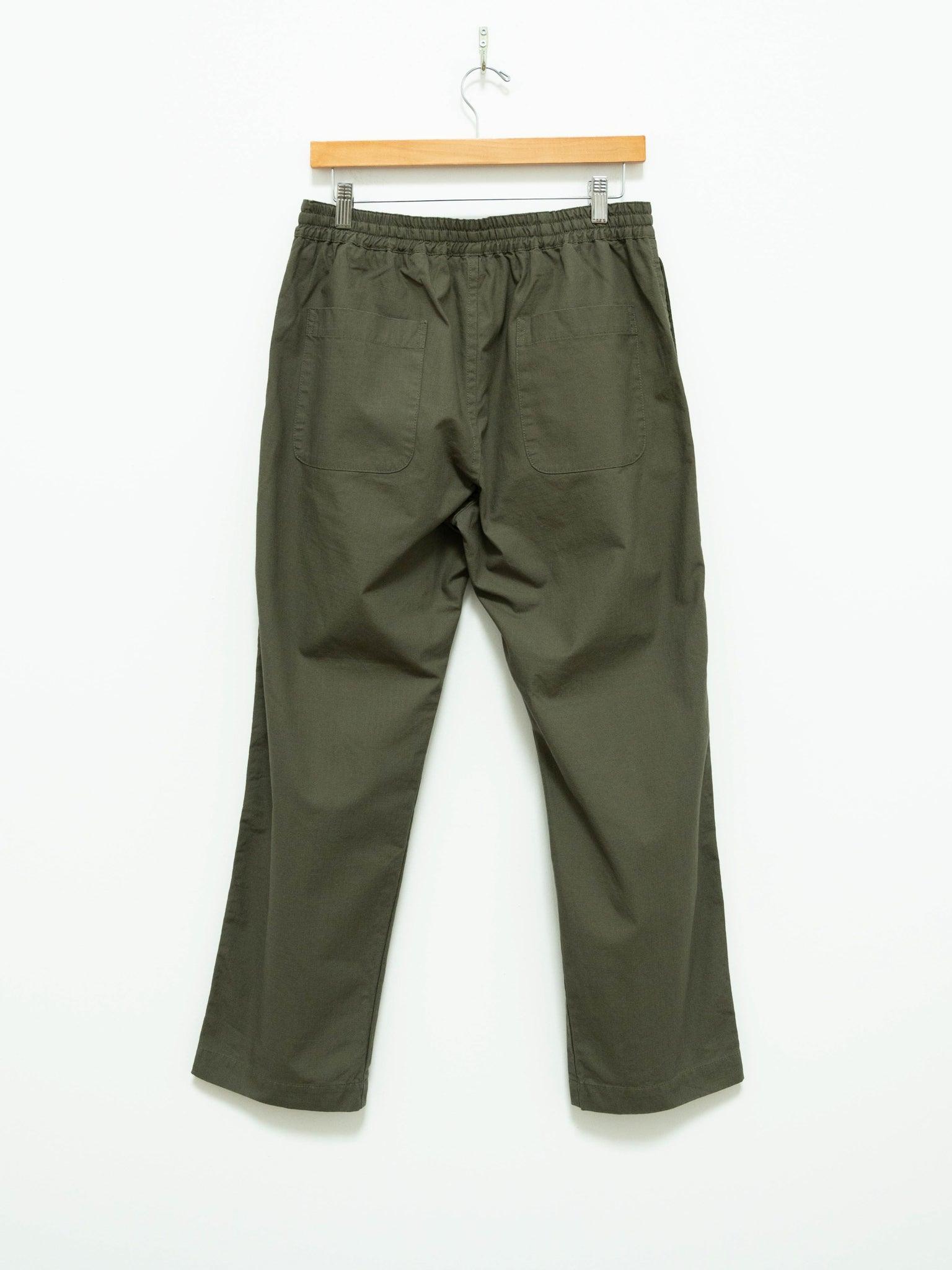 Namu Shop - Fujito Line Easy Pants - Olive Green Ripstop