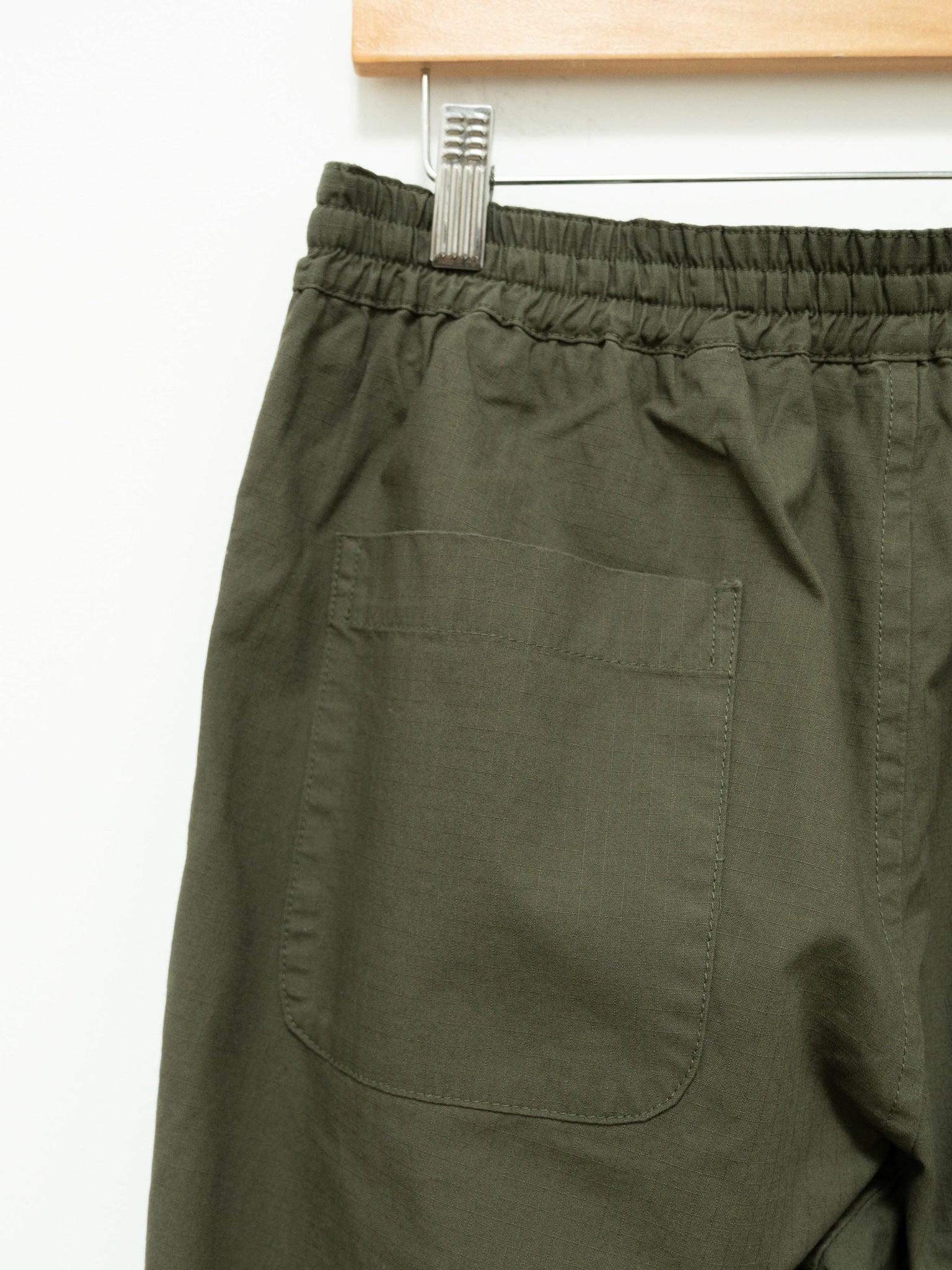 Namu Shop - Fujito Line Easy Pants - Olive Green Ripstop