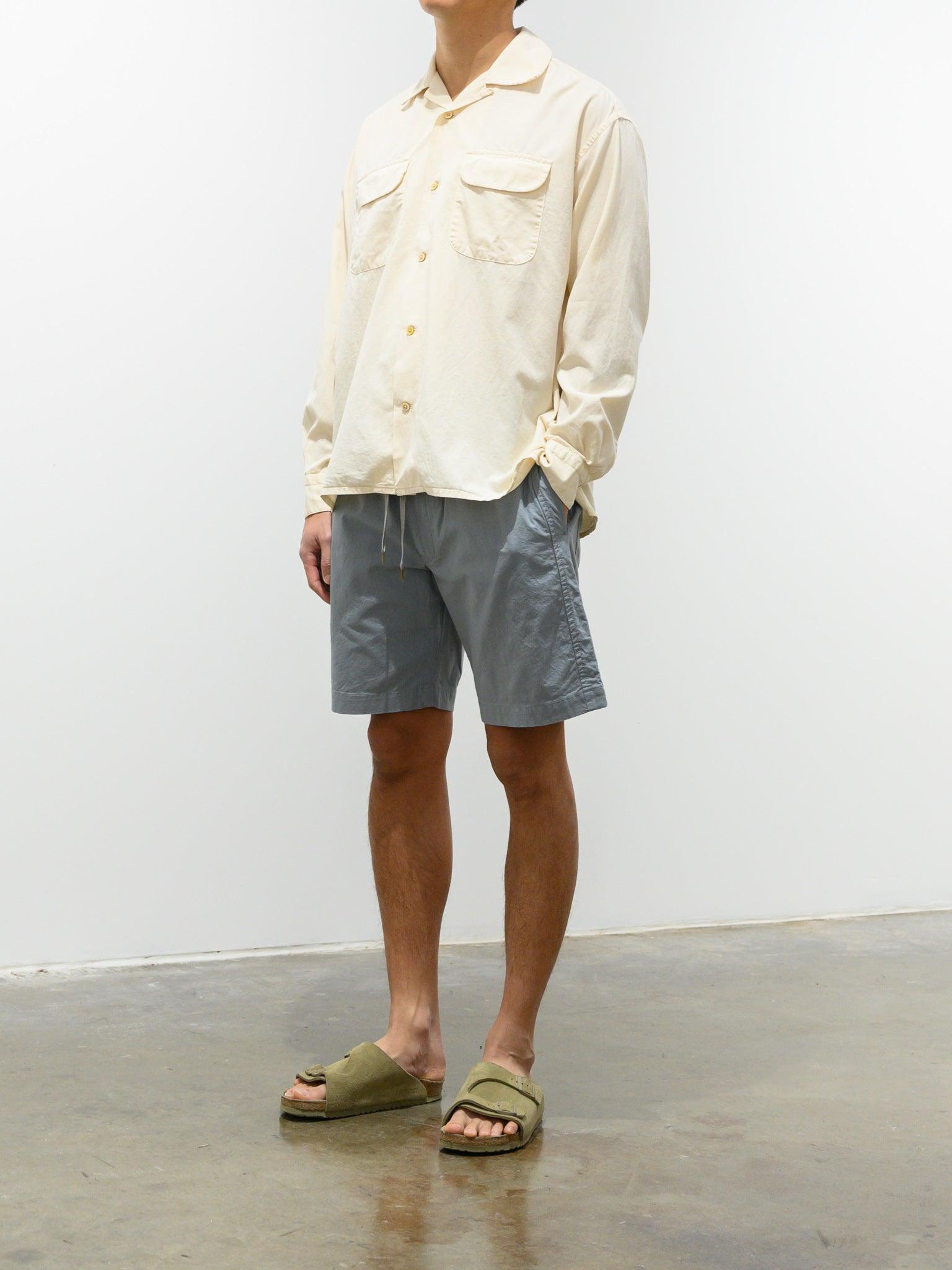 Namu Shop - Fujito Line Easy Shorts - Blue Gray