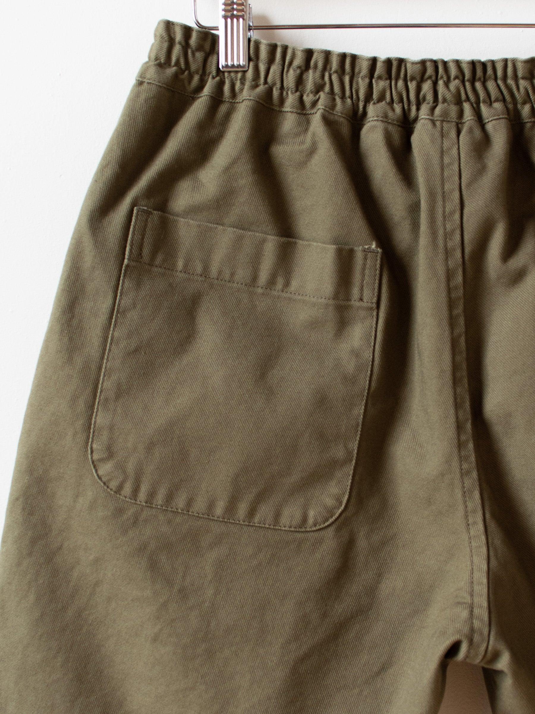 Namu Shop - Fujito Line Easy Shorts - Olive