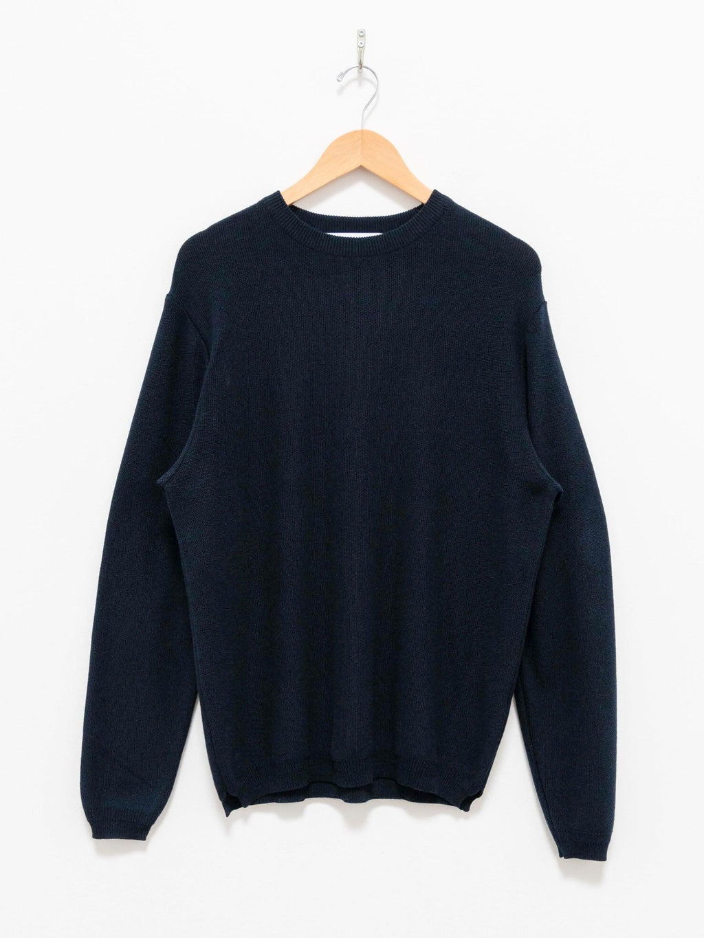Namu Shop - Fujito L/S Knit T-Shirt - Navy