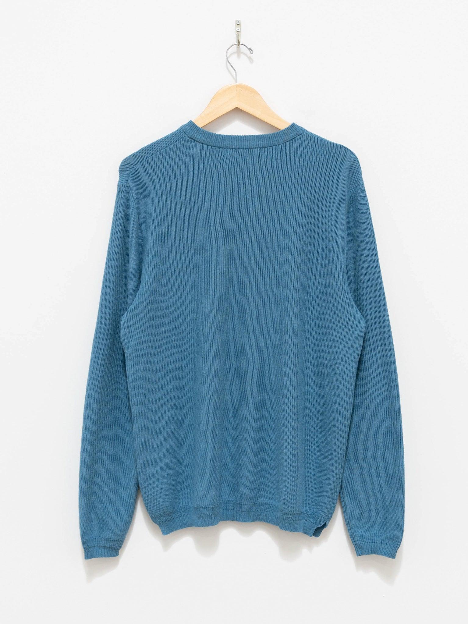 Namu Shop - Fujito L/S Knit T-Shirt - Sax