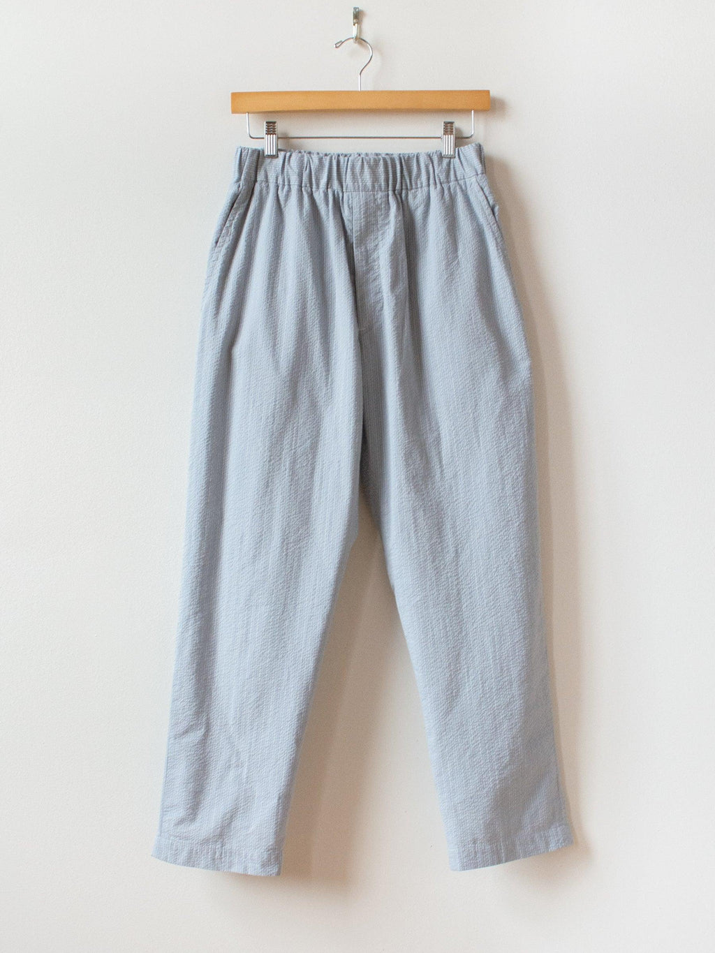 Namu Shop - Fujito Seersucker Easy Pants - Sax