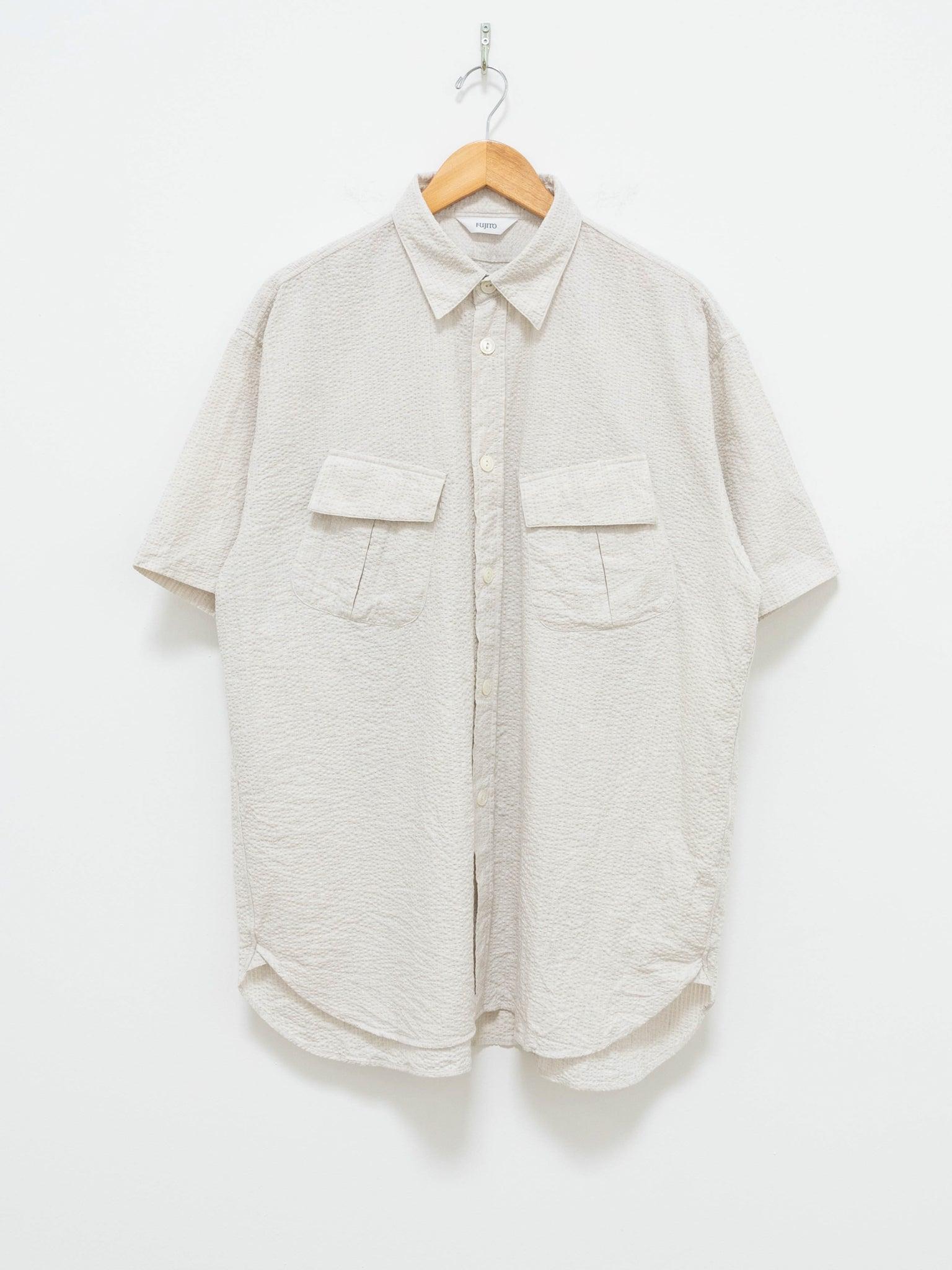 Namu Shop - Fujito S/S Fatigue Shirt - Natural