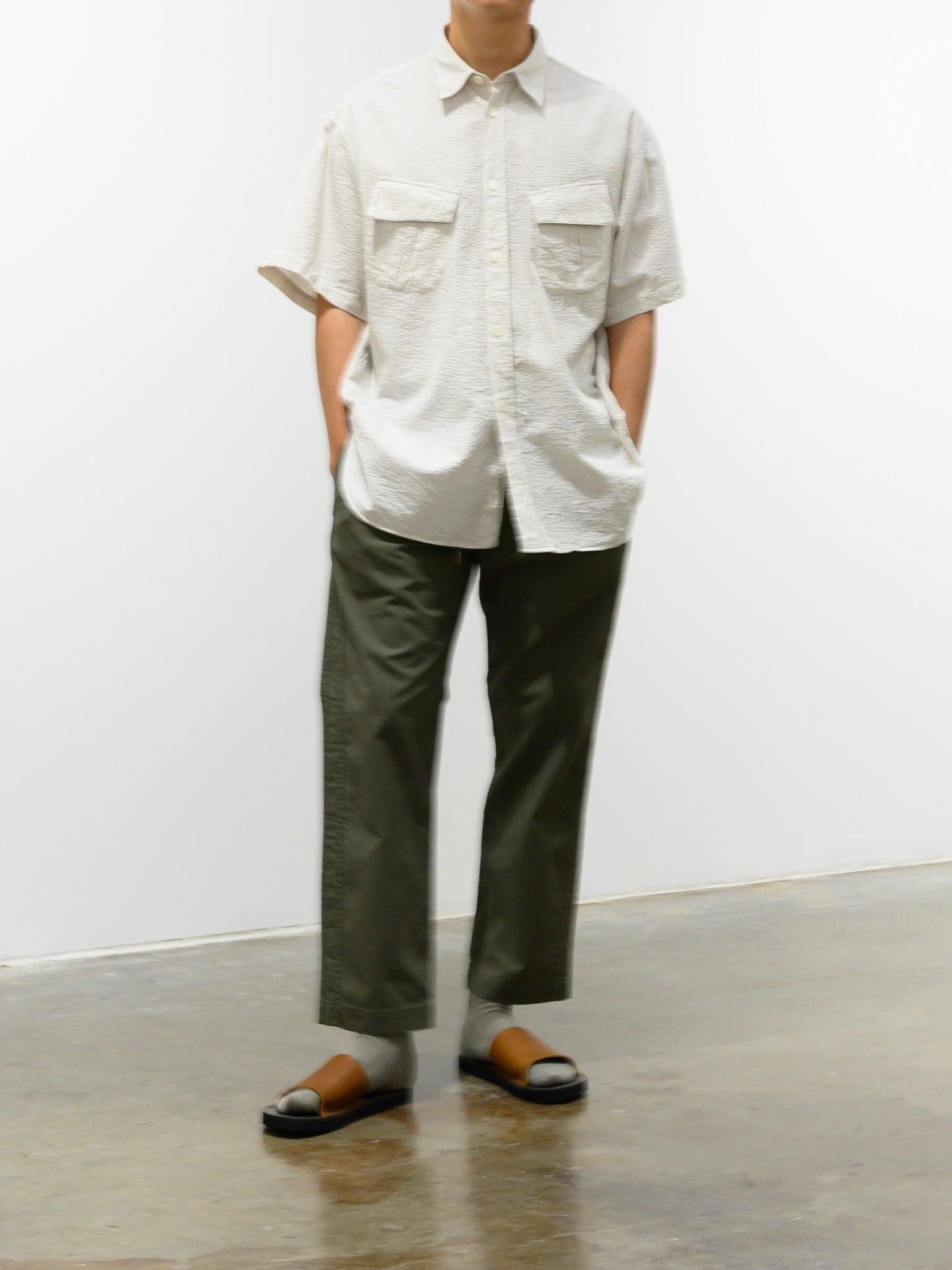 Namu Shop - Fujito S/S Fatigue Shirt - Natural