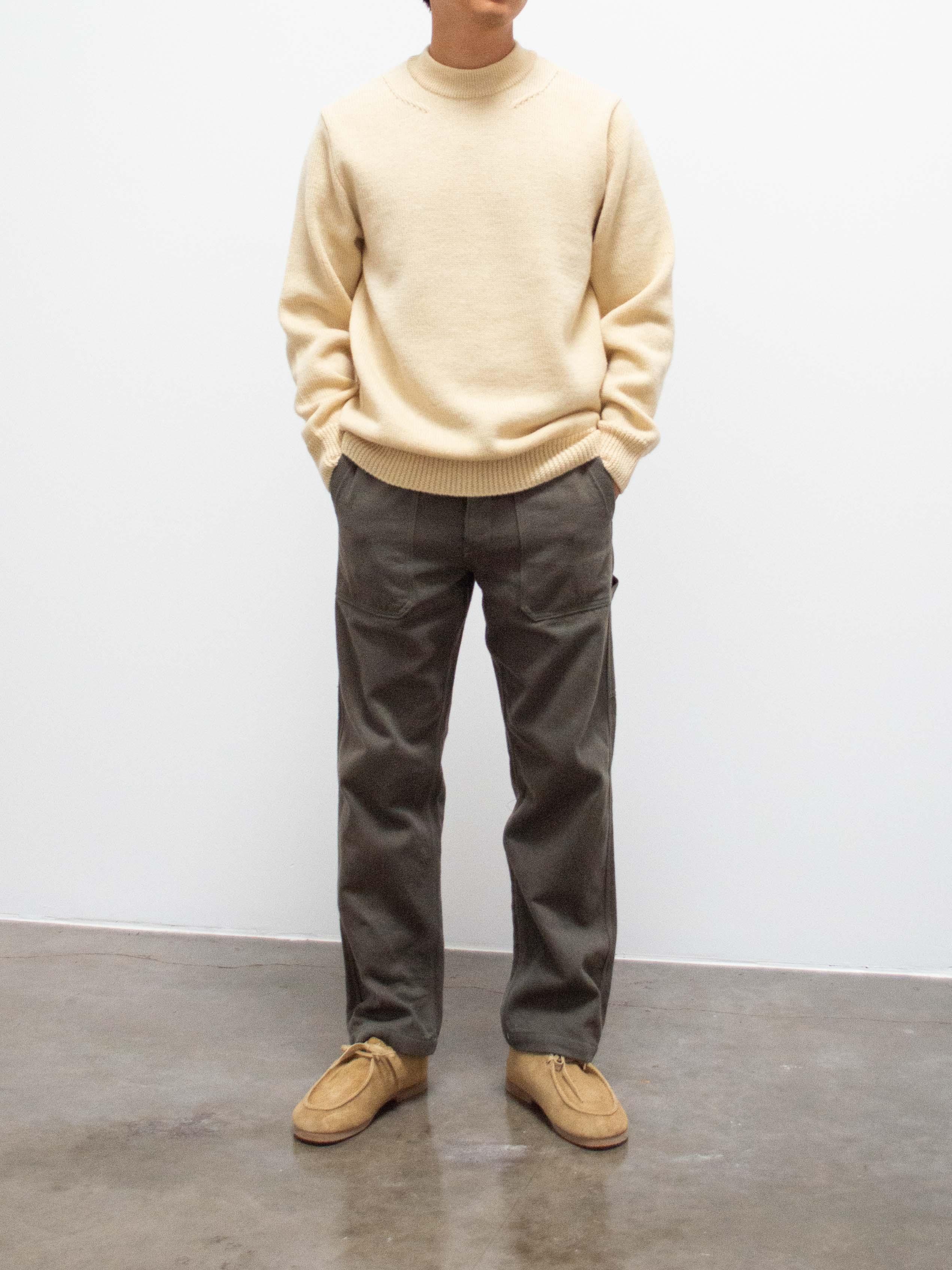 Namu Shop - Fujito Wool C/N Knit - Natural