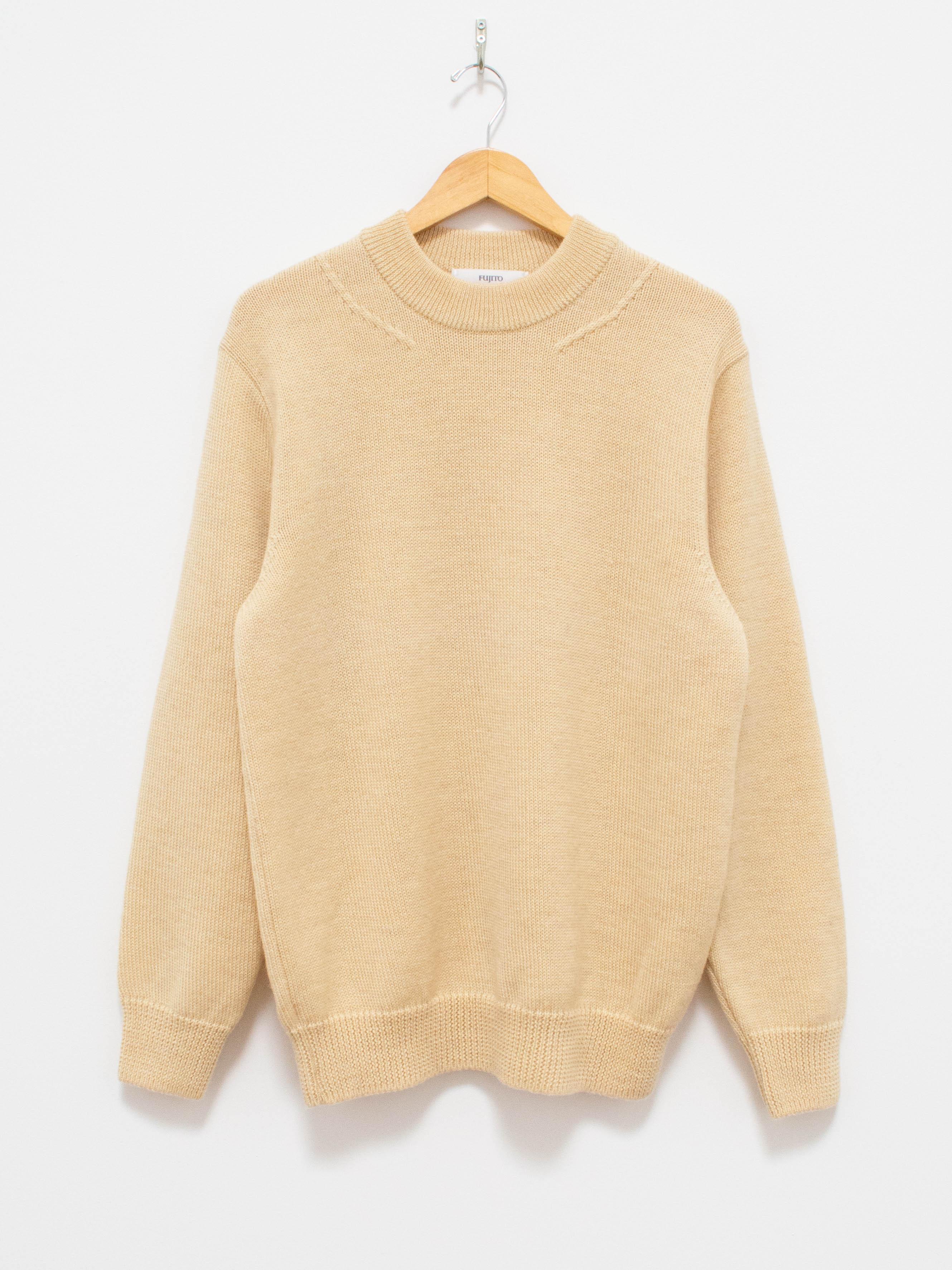 Namu Shop - Fujito Wool C/N Knit - Natural