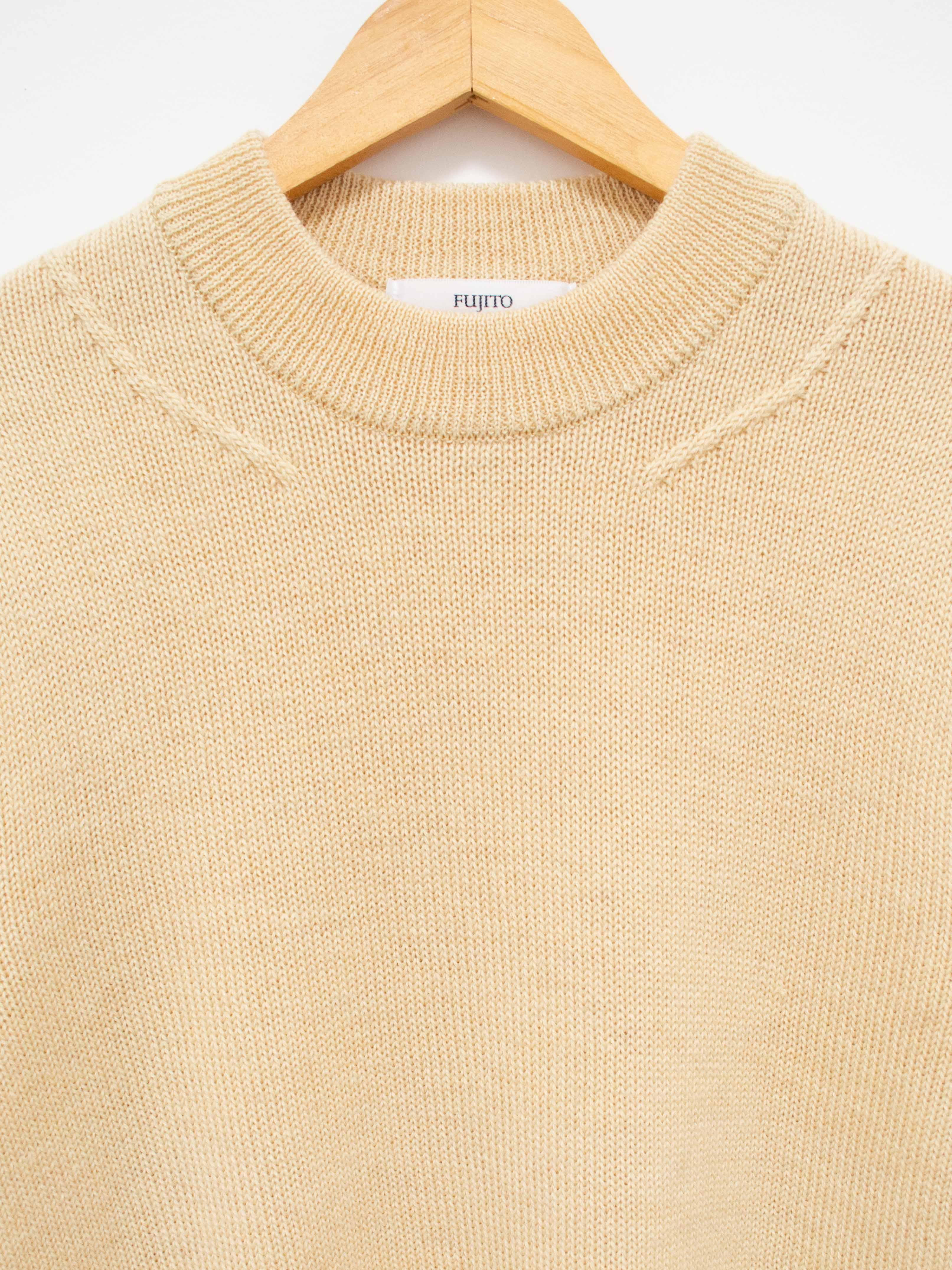Namu Shop - Fujito Wool C/N Knit - Natural